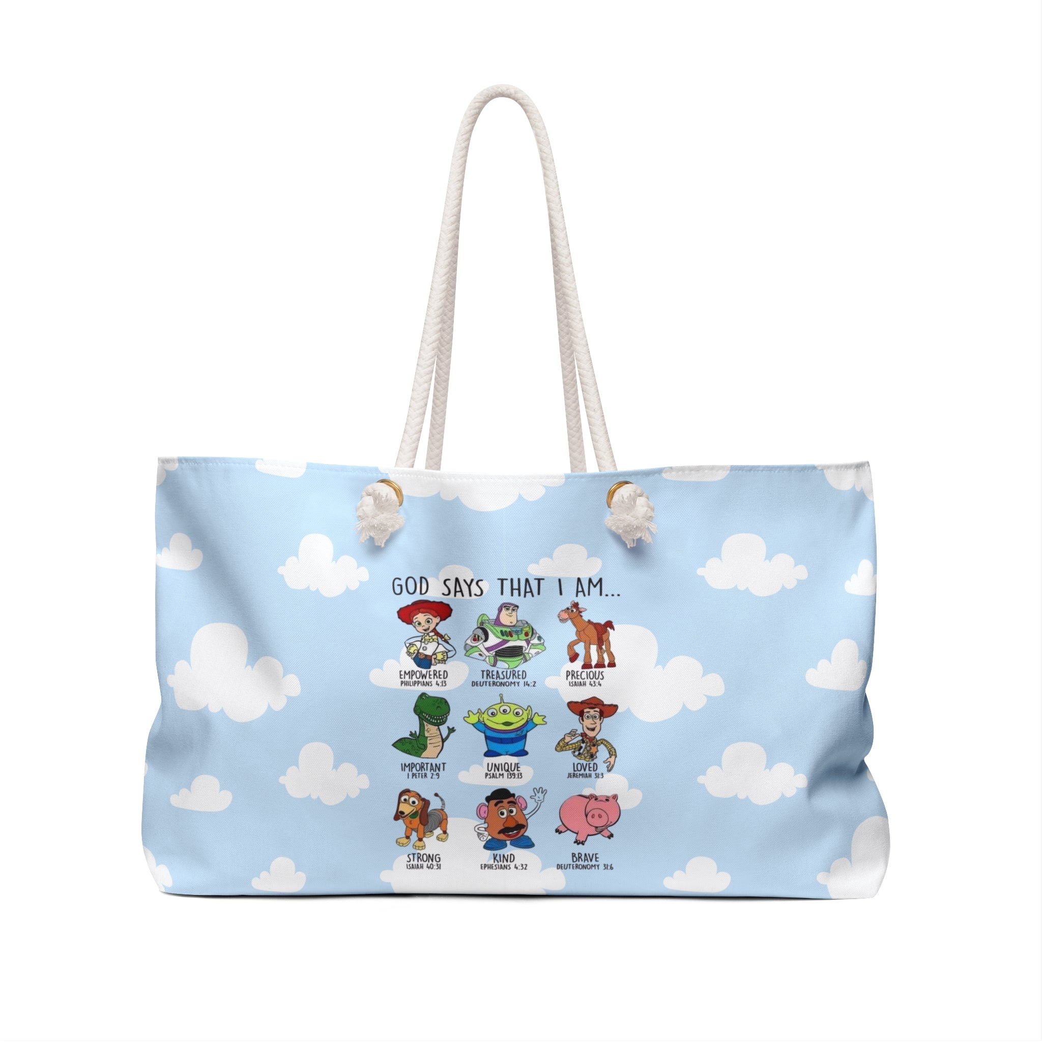 God Says TS Weekender Bag