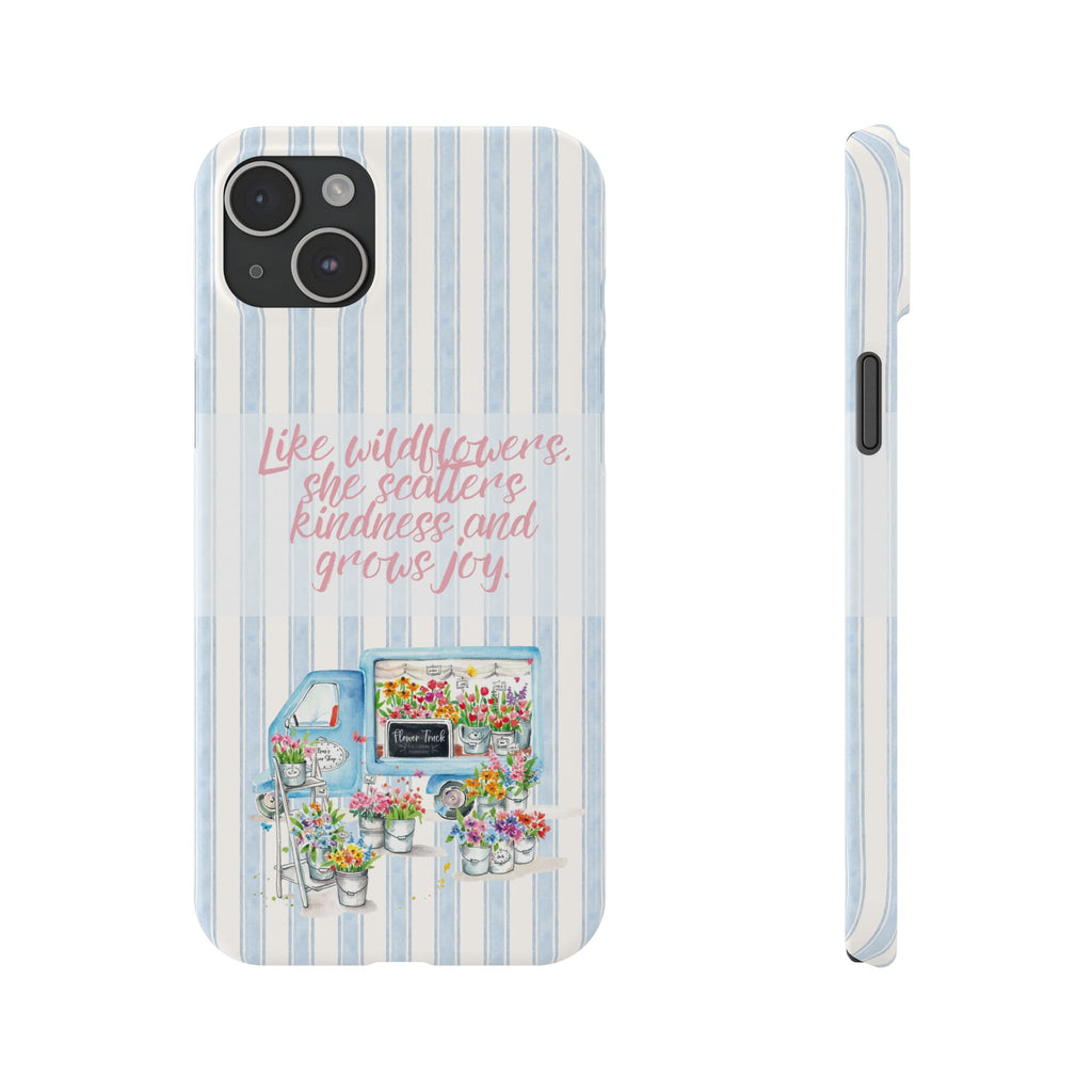 She’s Like Wildflowers iPhone Case