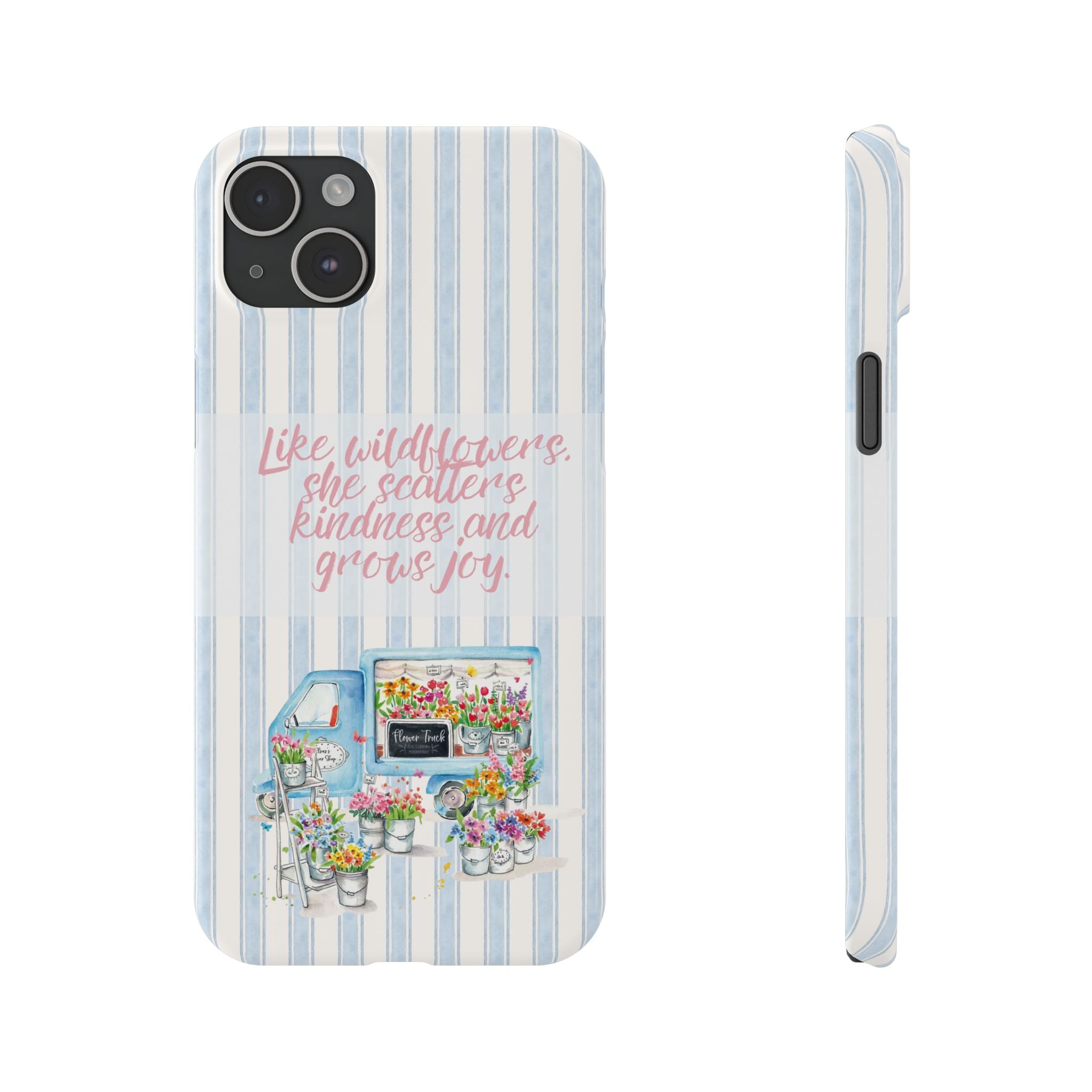 She’s Like Wildflowers iPhone Case