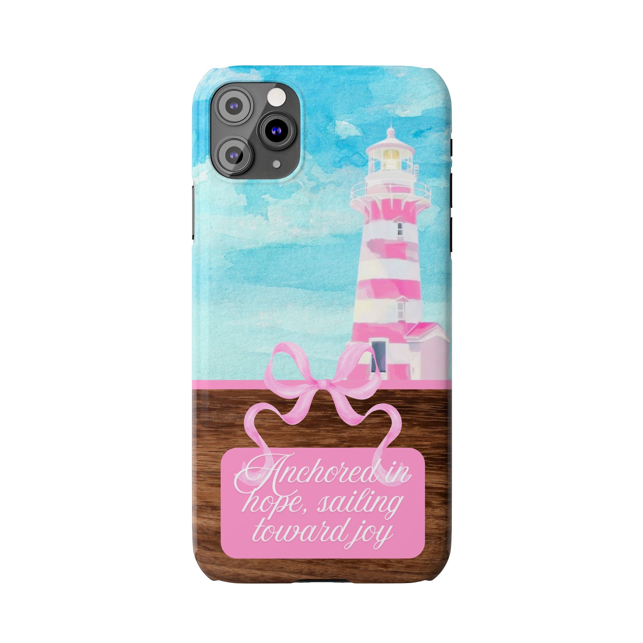 Anchored In Hope iPhone Case
