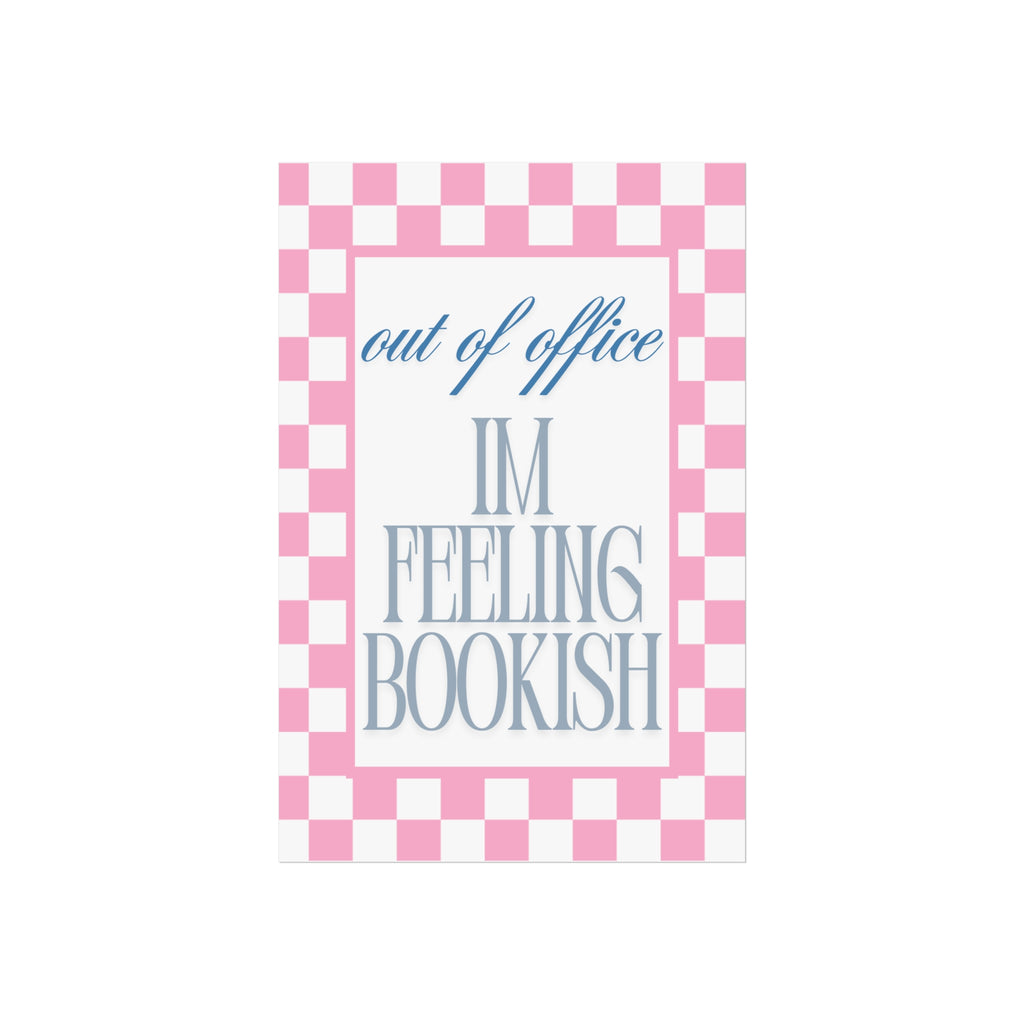 Feeling Bookish Unframed Poster