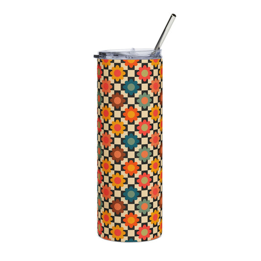 Boho Blooms 20oz Tumbler