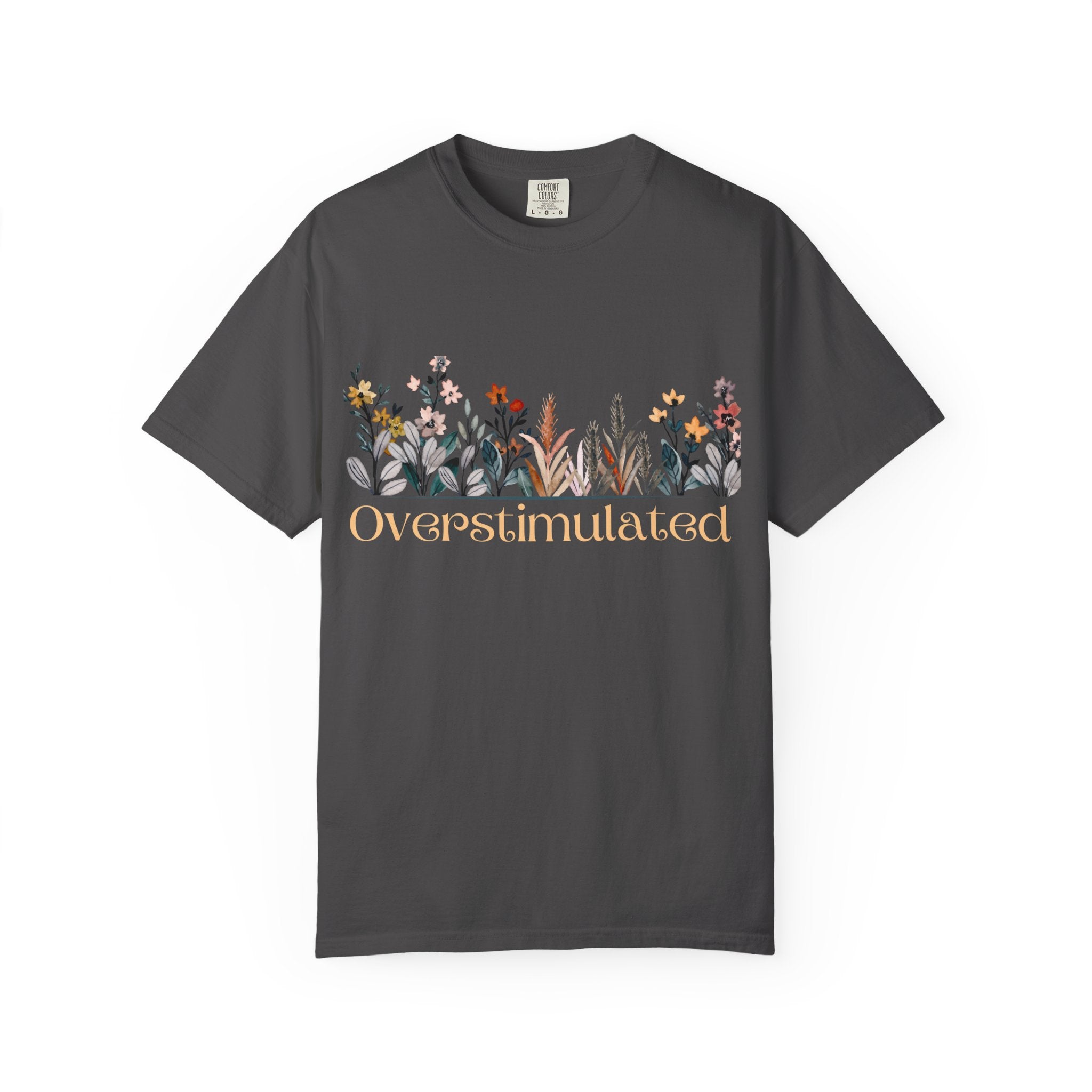 Floral Overstimulated T-shirt