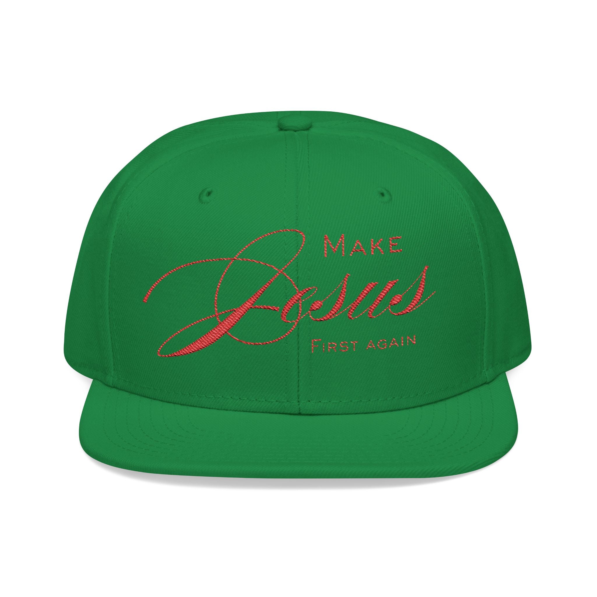 Make Jesus First Again Embroidered Hat