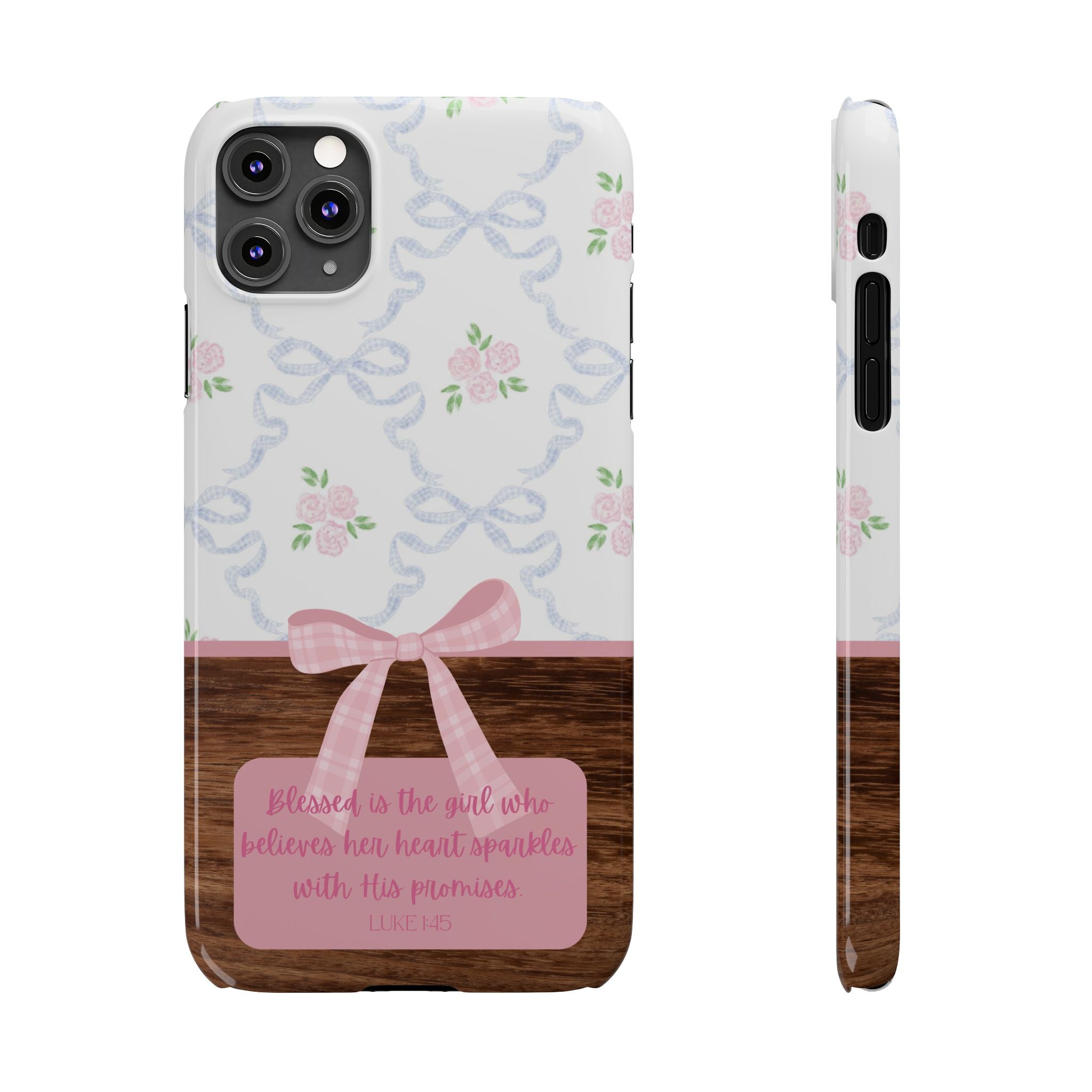 Blessed Is The Girl iPhone Case