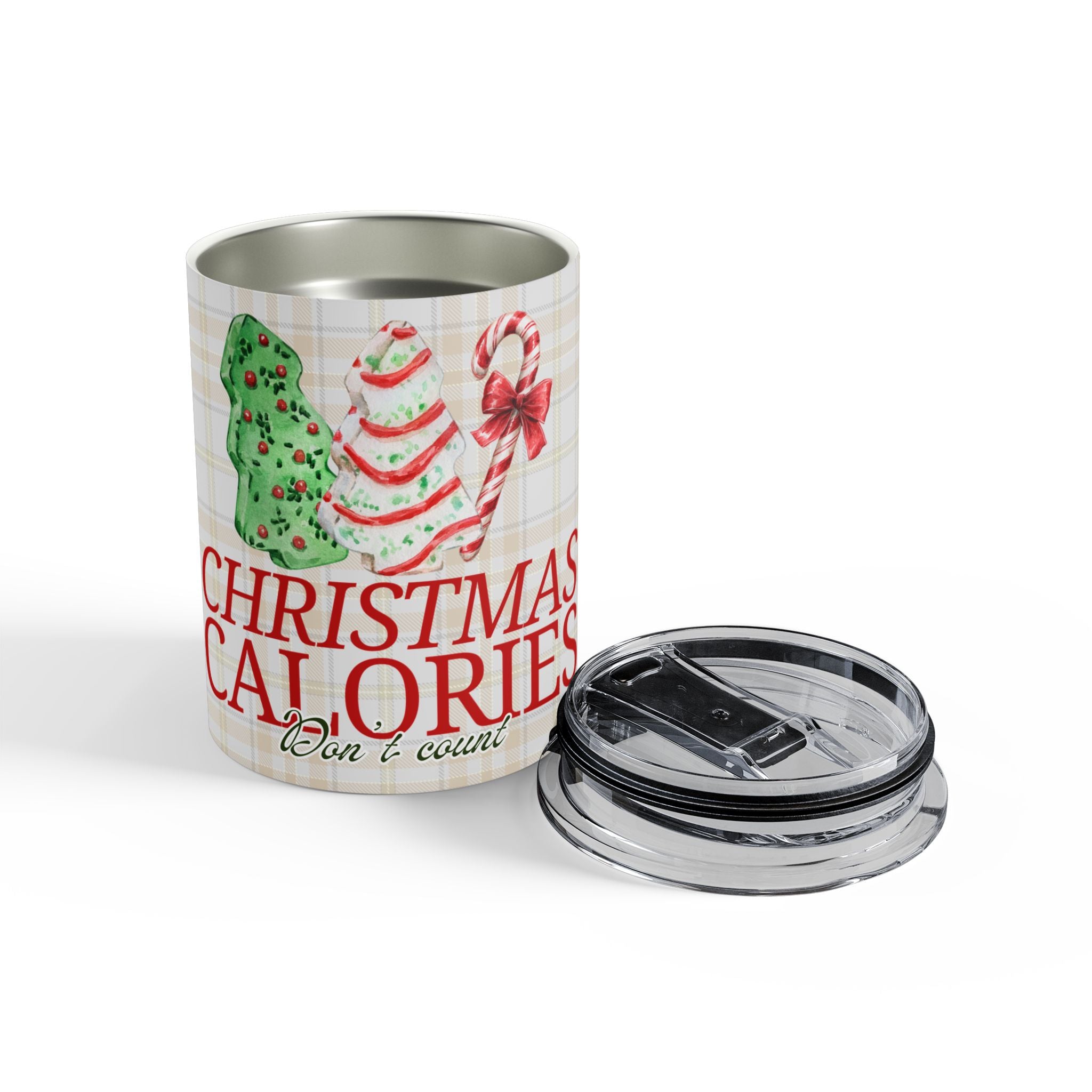 Christmas Calories Don’t Count Mini Tumbler