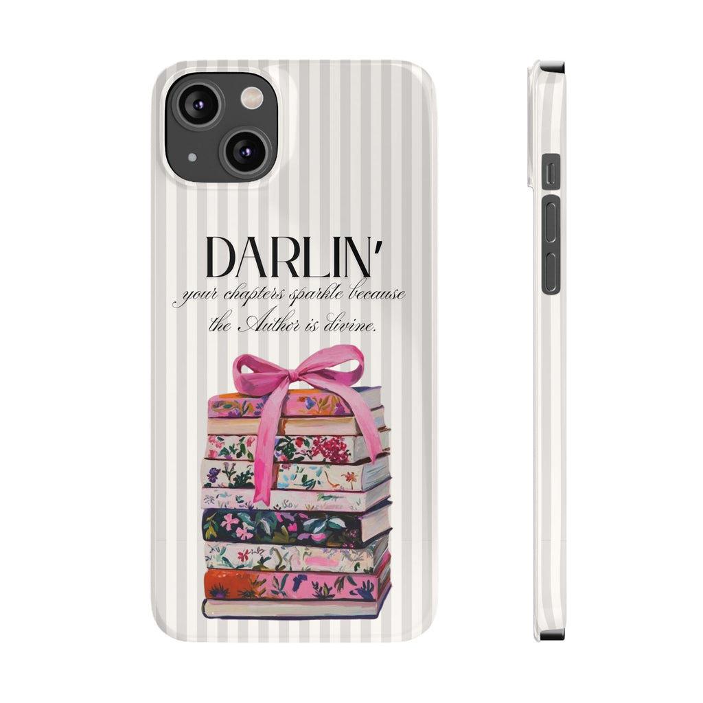 Darlin’ The Author Is Devine iPhone Case