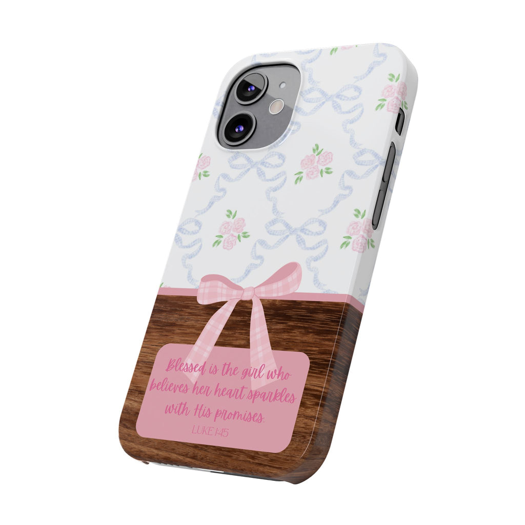 Blessed Is The Girl iPhone Case