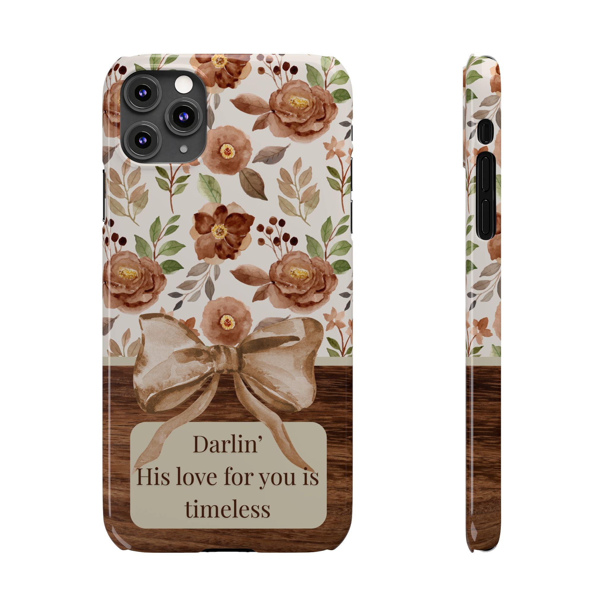 Darlin His Love For You Is Timeless iPhone Case