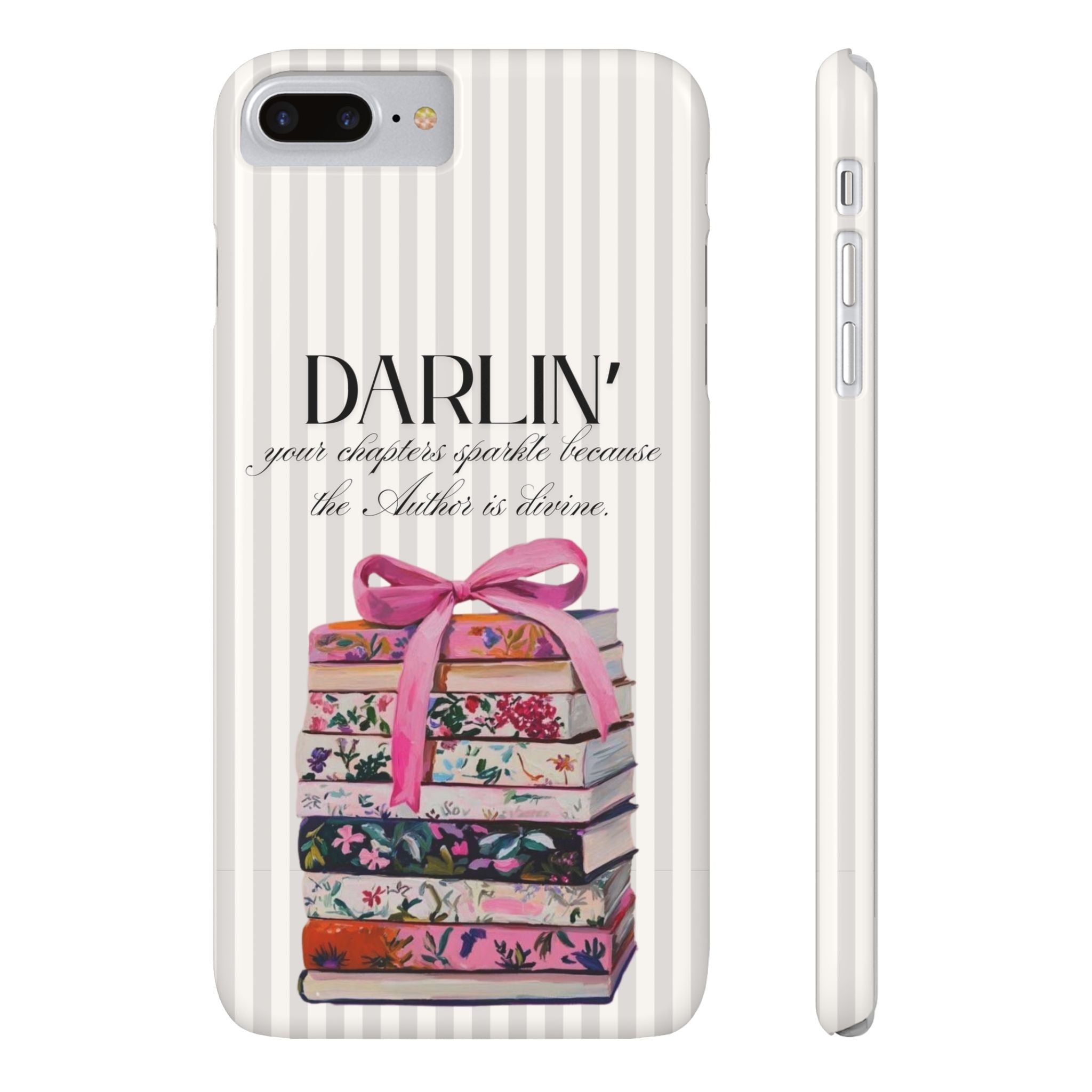 Darlin’ The Author Is Devine iPhone Case
