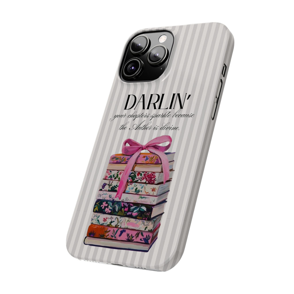 Darlin’ The Author Is Devine iPhone Case