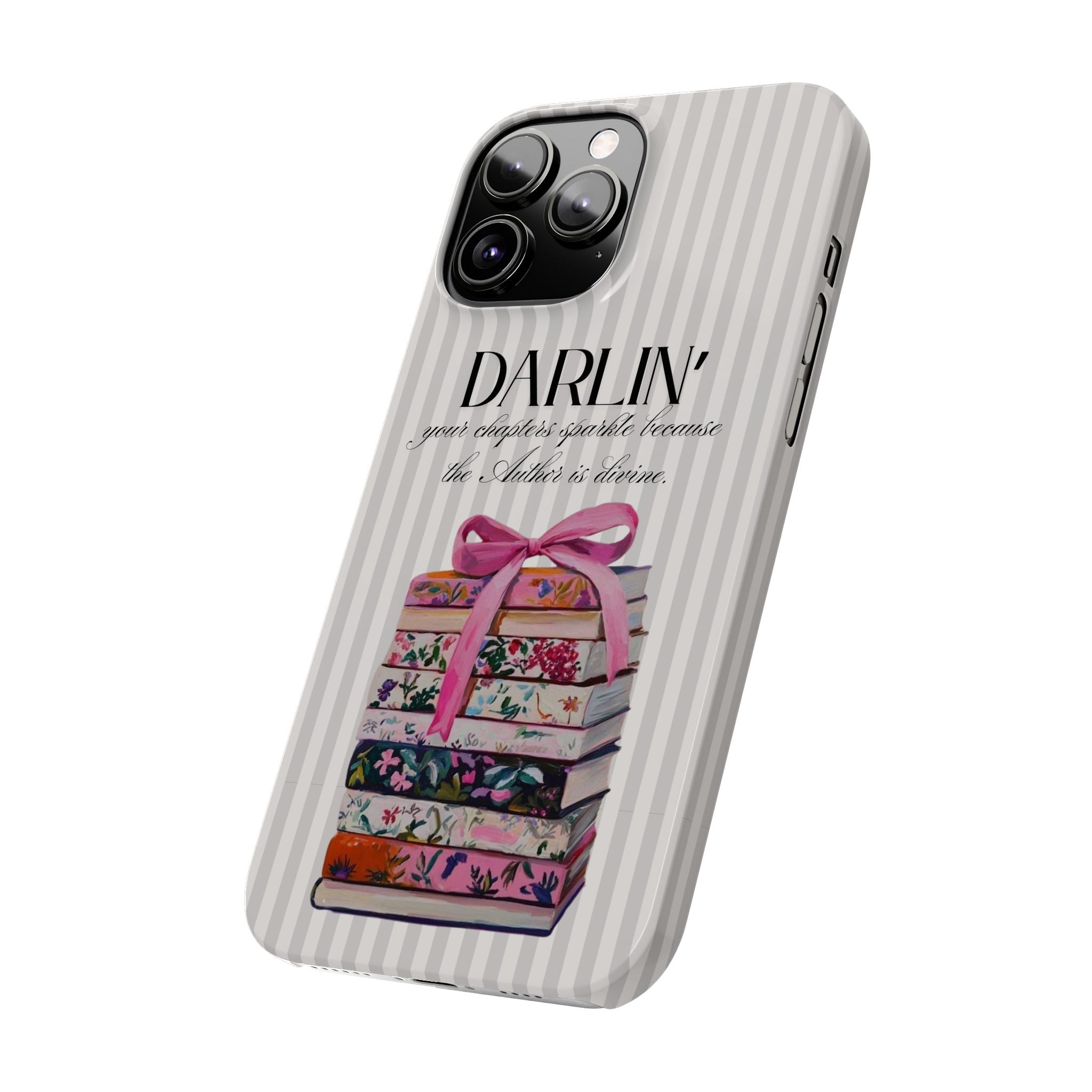 Darlin’ The Author Is Devine iPhone Case