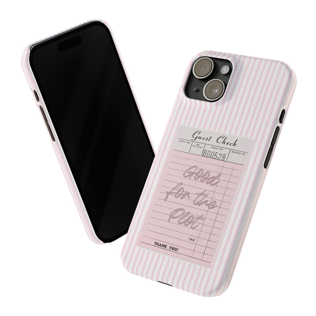 Good For The Plot iPhone Case