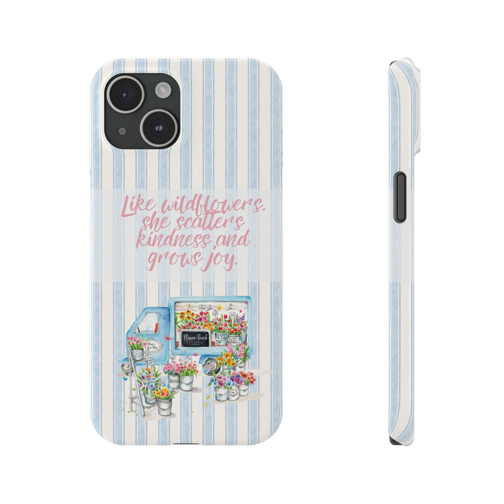 She’s Like Wildflowers iPhone Case