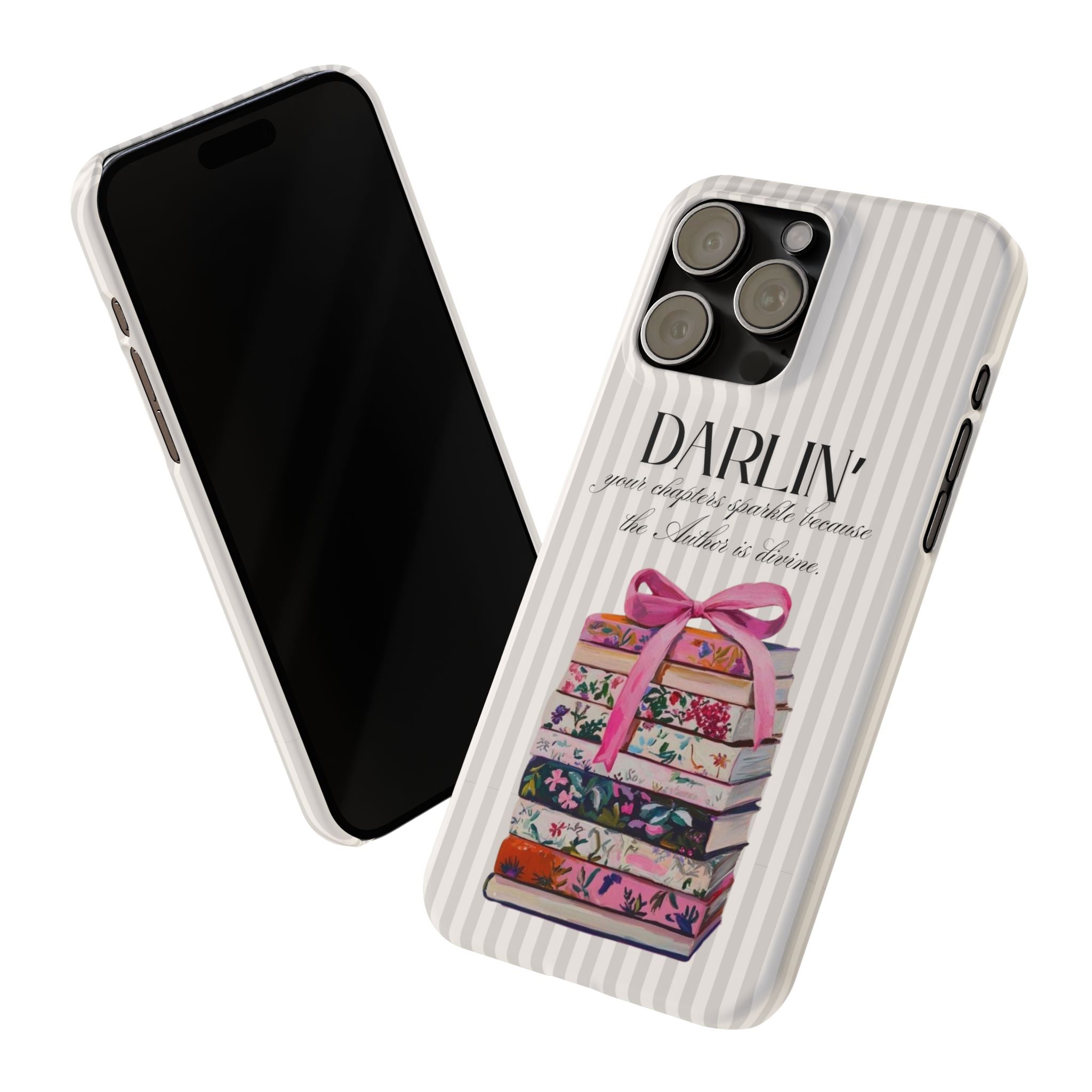 Darlin’ The Author Is Devine iPhone Case