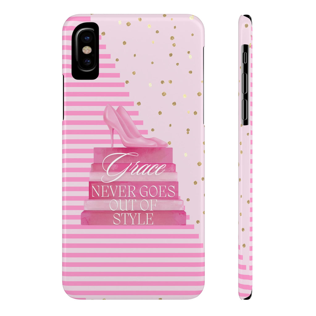 Grace Never Goes Out Of Style iPhone Case