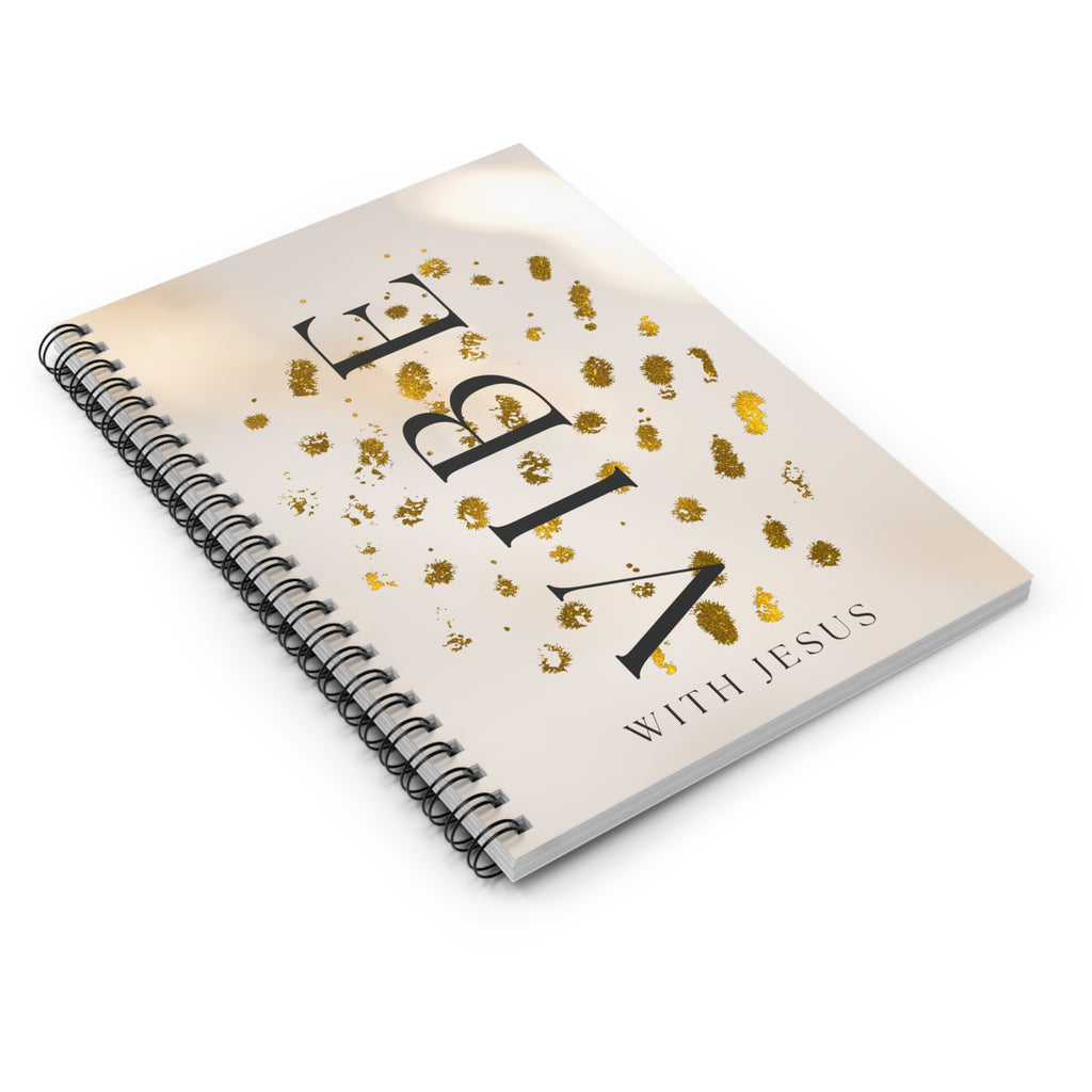 Vibe With Jesus Spiral Notebook