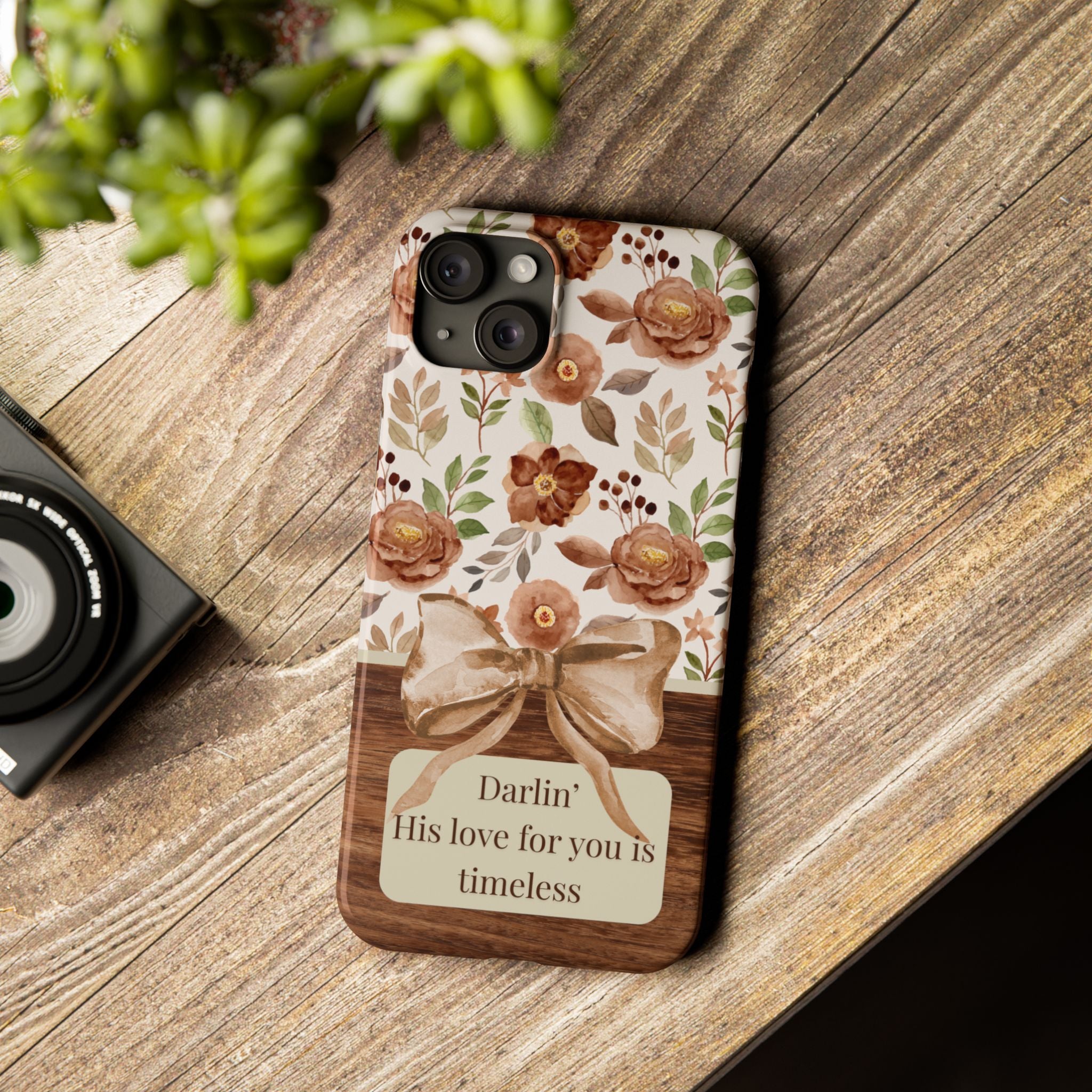 Darlin His Love For You Is Timeless iPhone Case