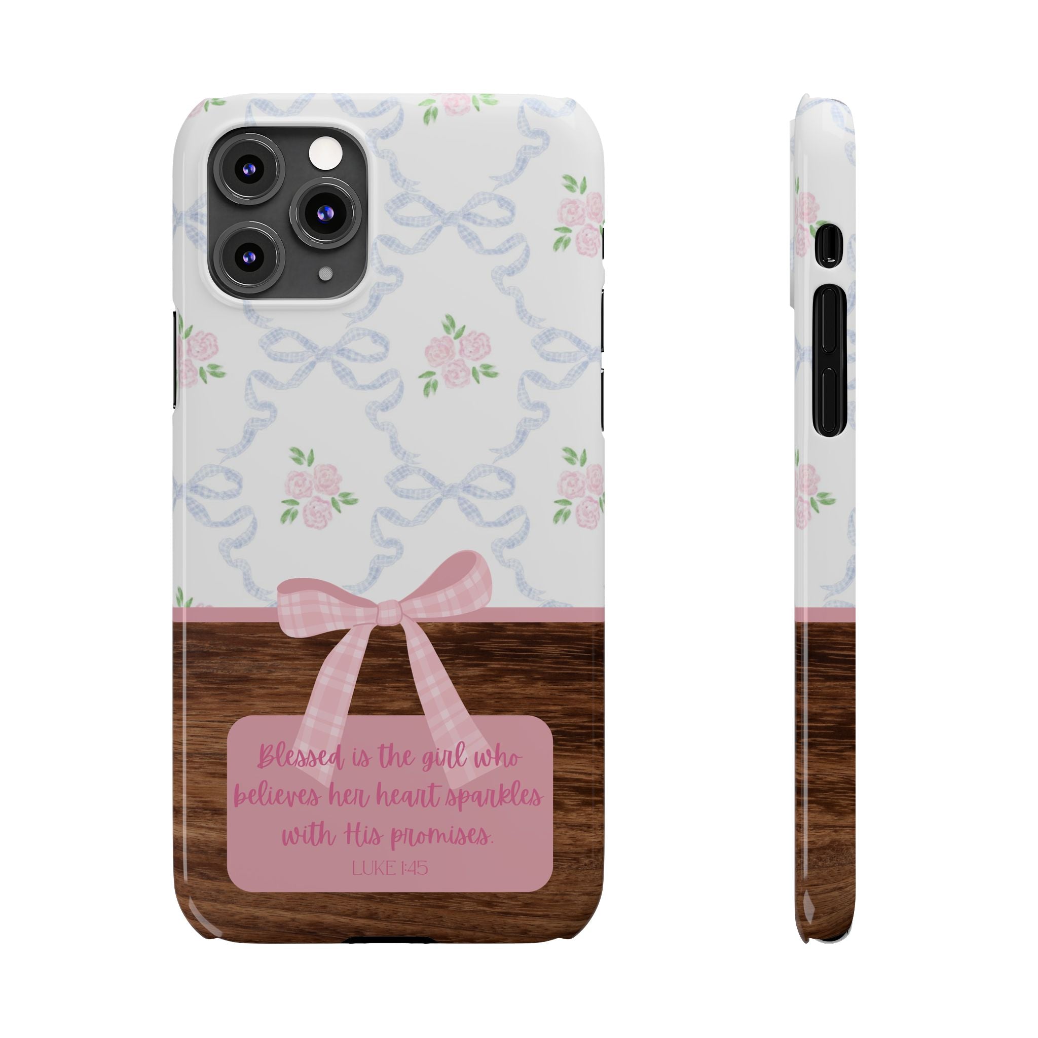 Blessed Is The Girl iPhone Case