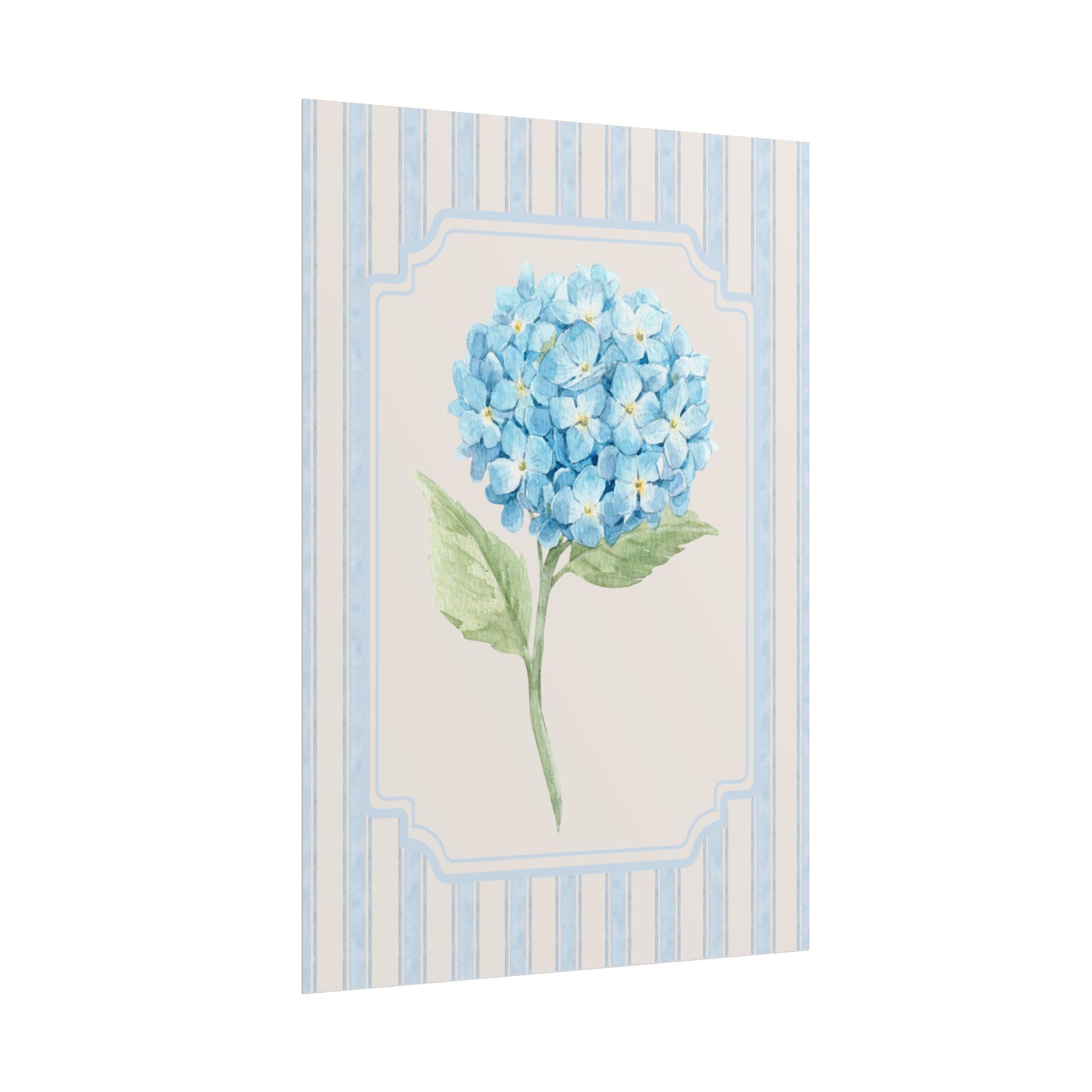 Blue Hydrangea Unframed Poster