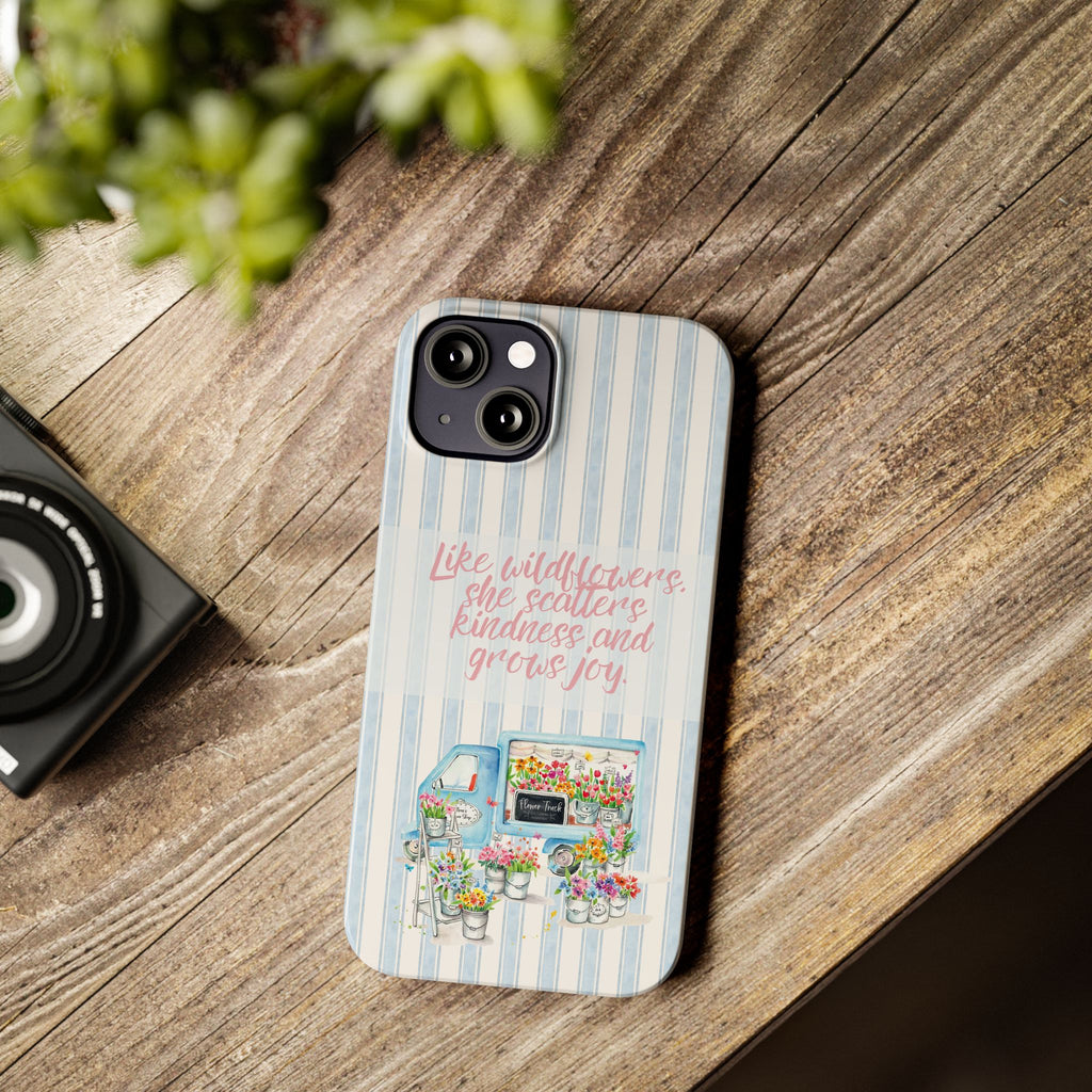 She’s Like Wildflowers iPhone Case