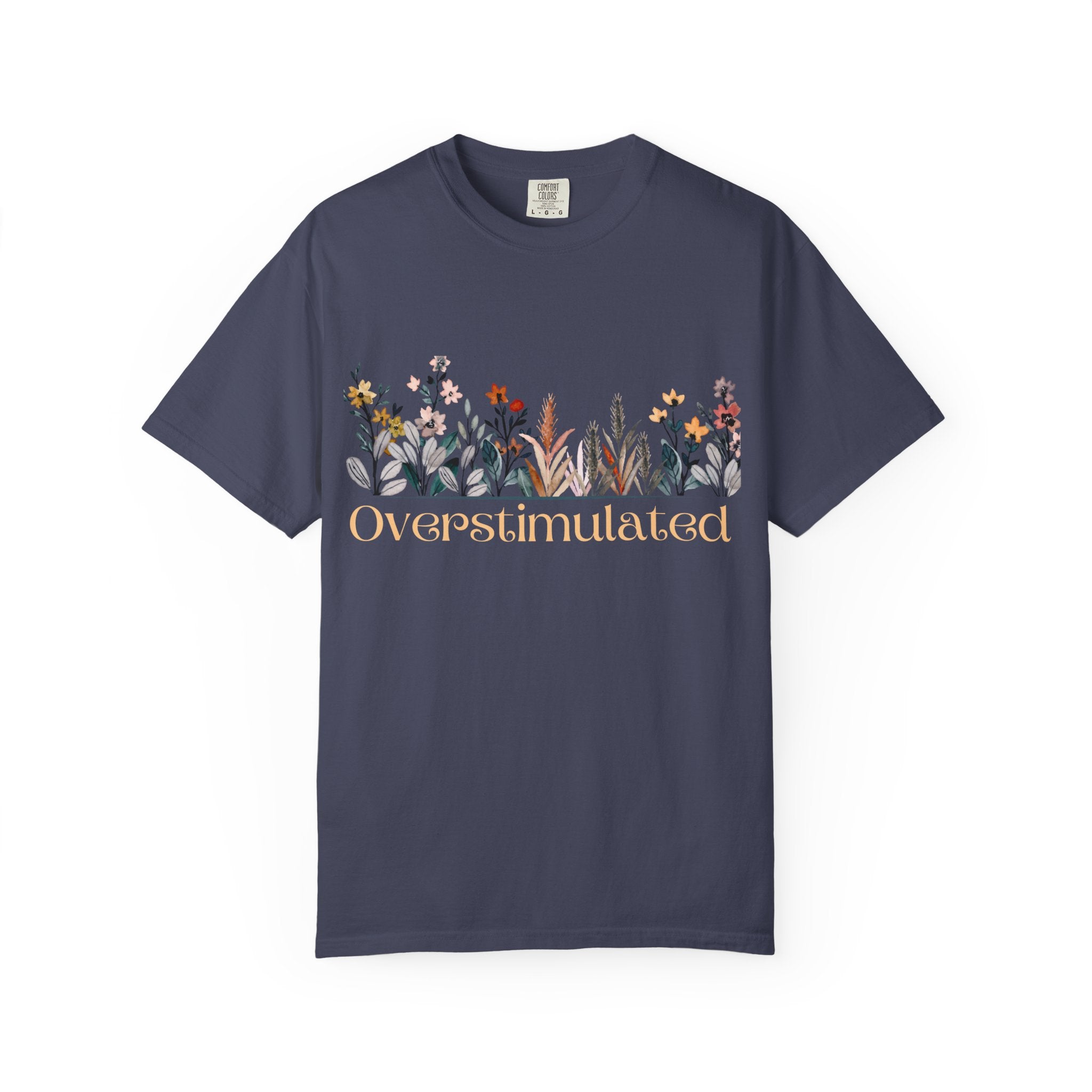 Floral Overstimulated T-shirt