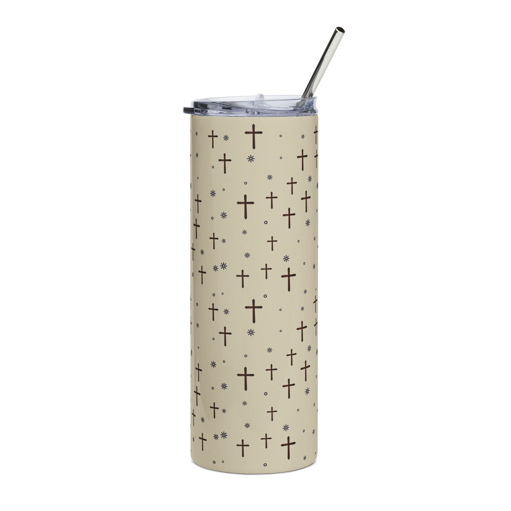 Black Cross 20oz Tumbler