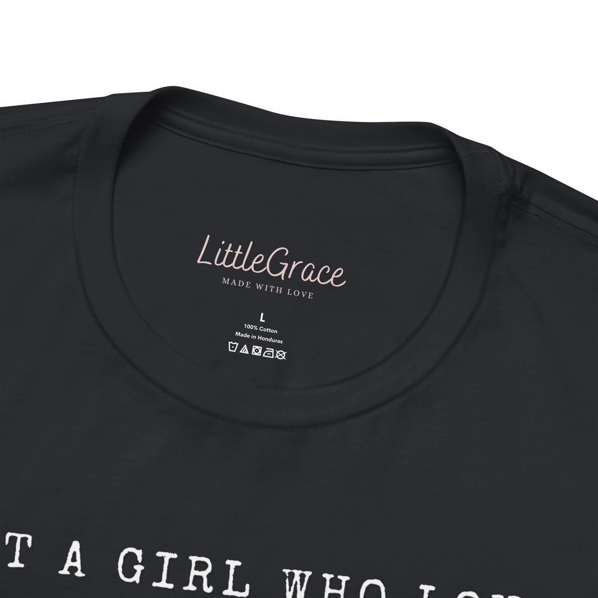 Just a Girl who Loves Jesus and Rock and Roll Tee