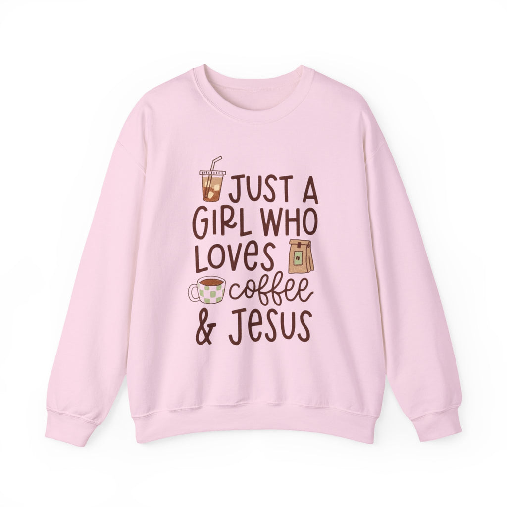 Coffee & Jesus Cozy Sweatshirt