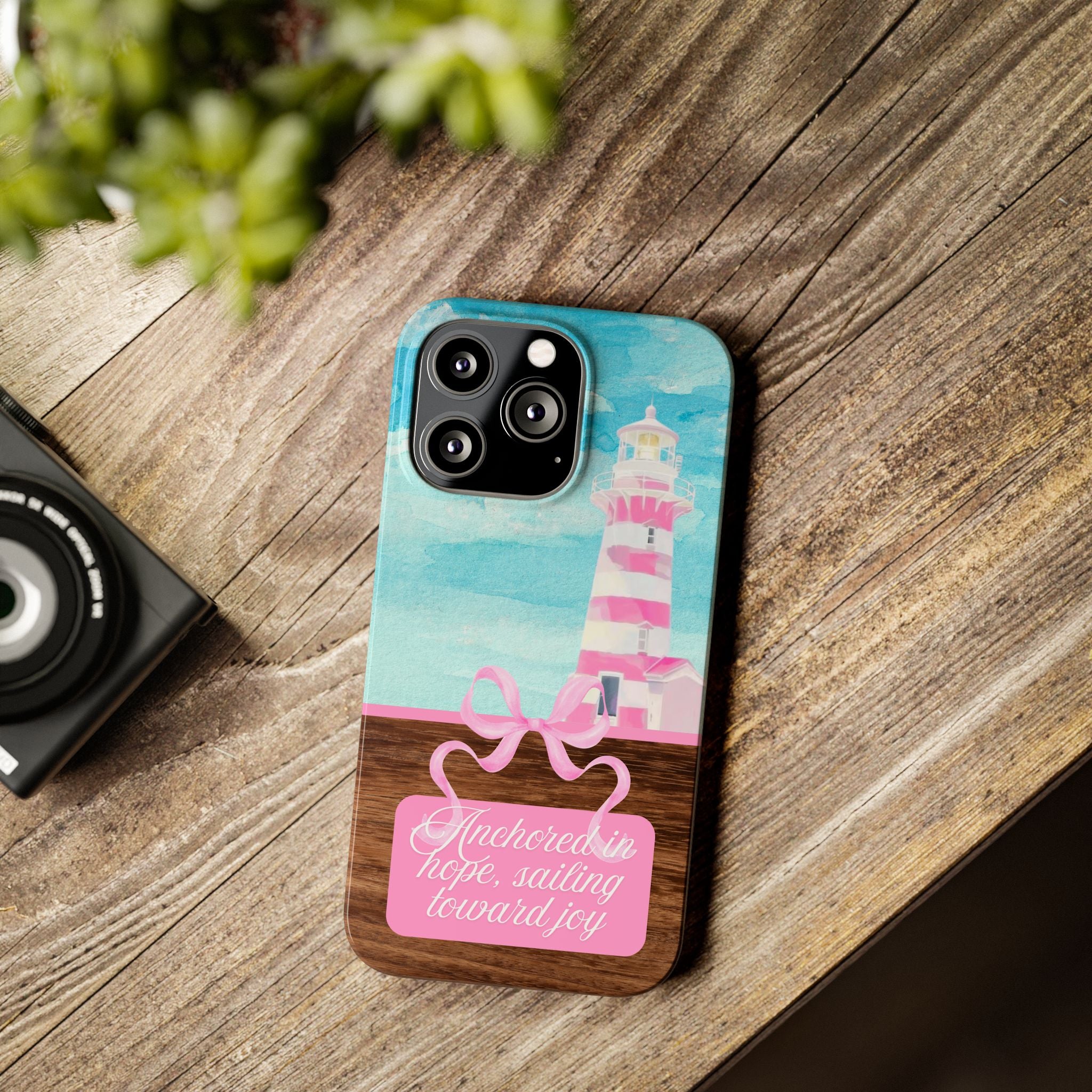 Anchored In Hope iPhone Case