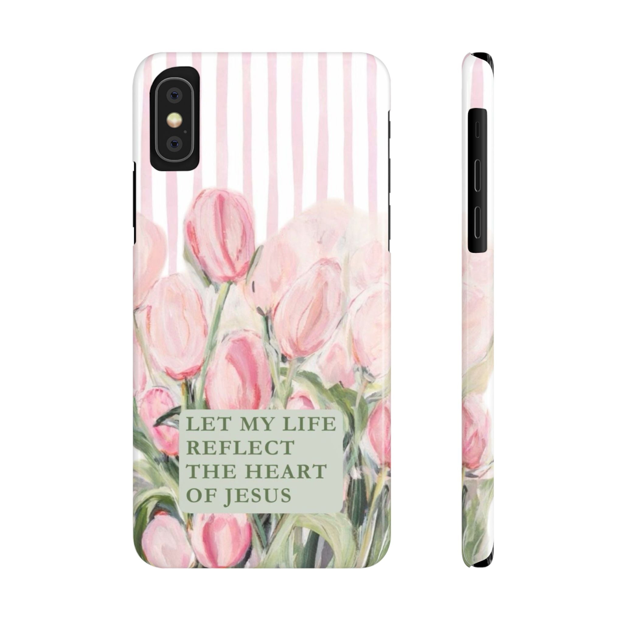 Let My Life Reflect The Heart Of Jesus iPhone Case