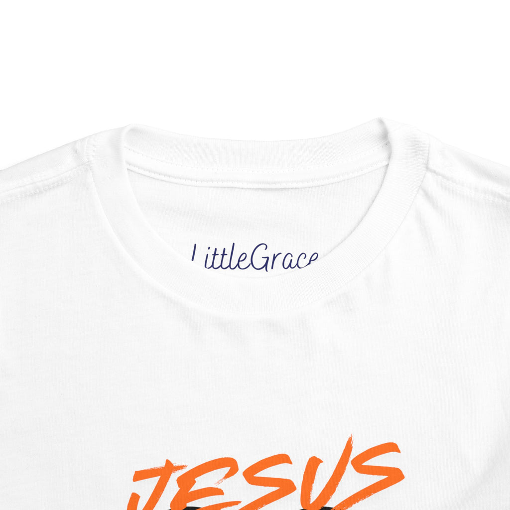 Jesus Loves Me Heart Toddler Tee