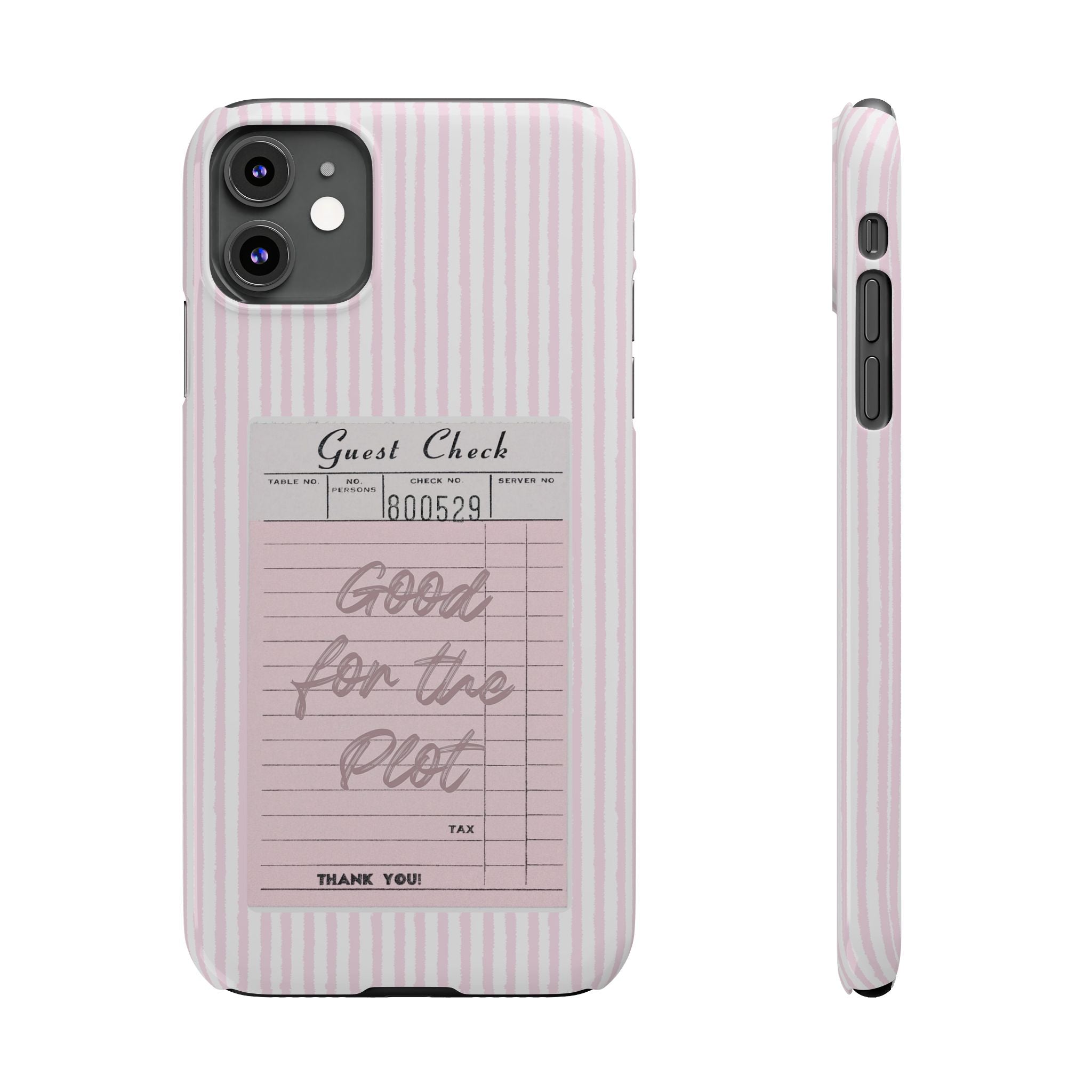 Good For The Plot iPhone Case