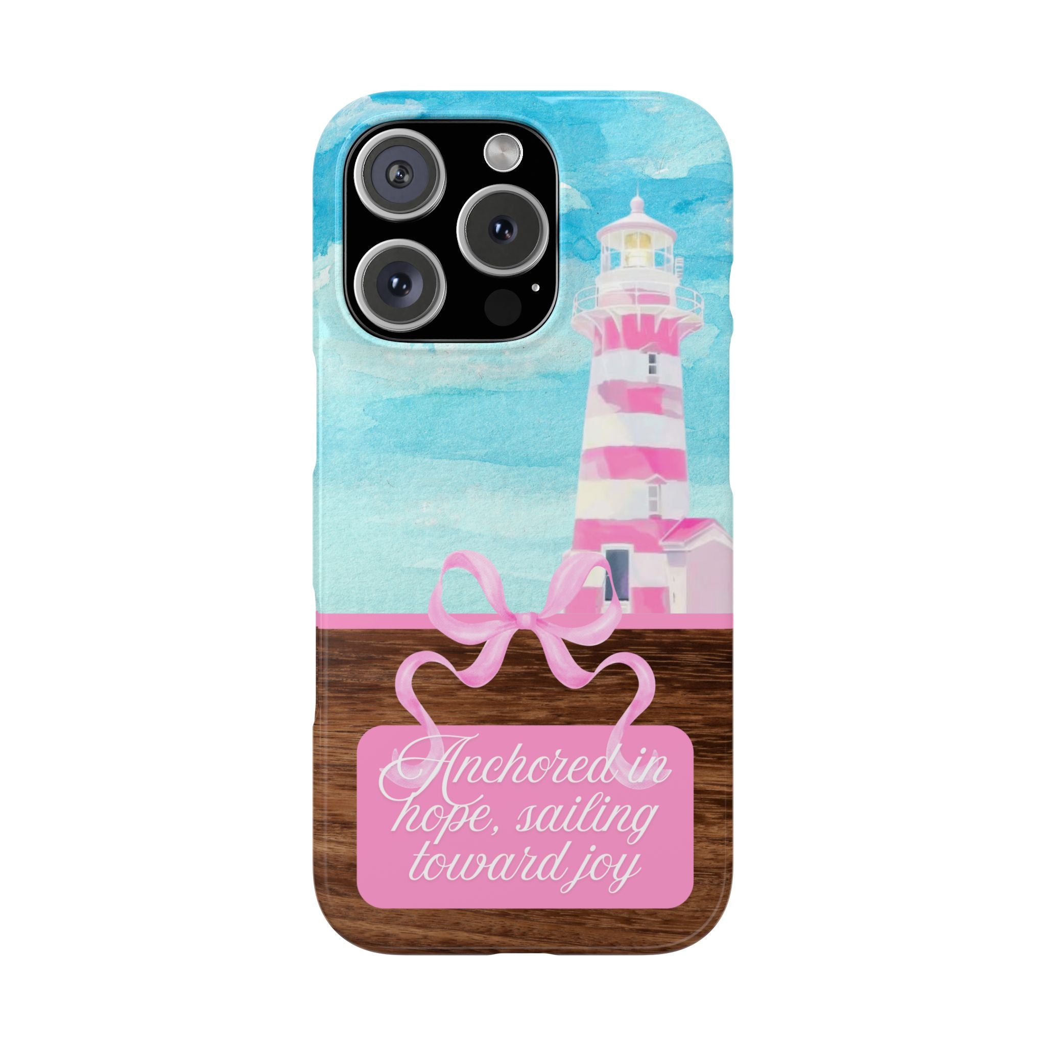 Anchored In Hope iPhone Case