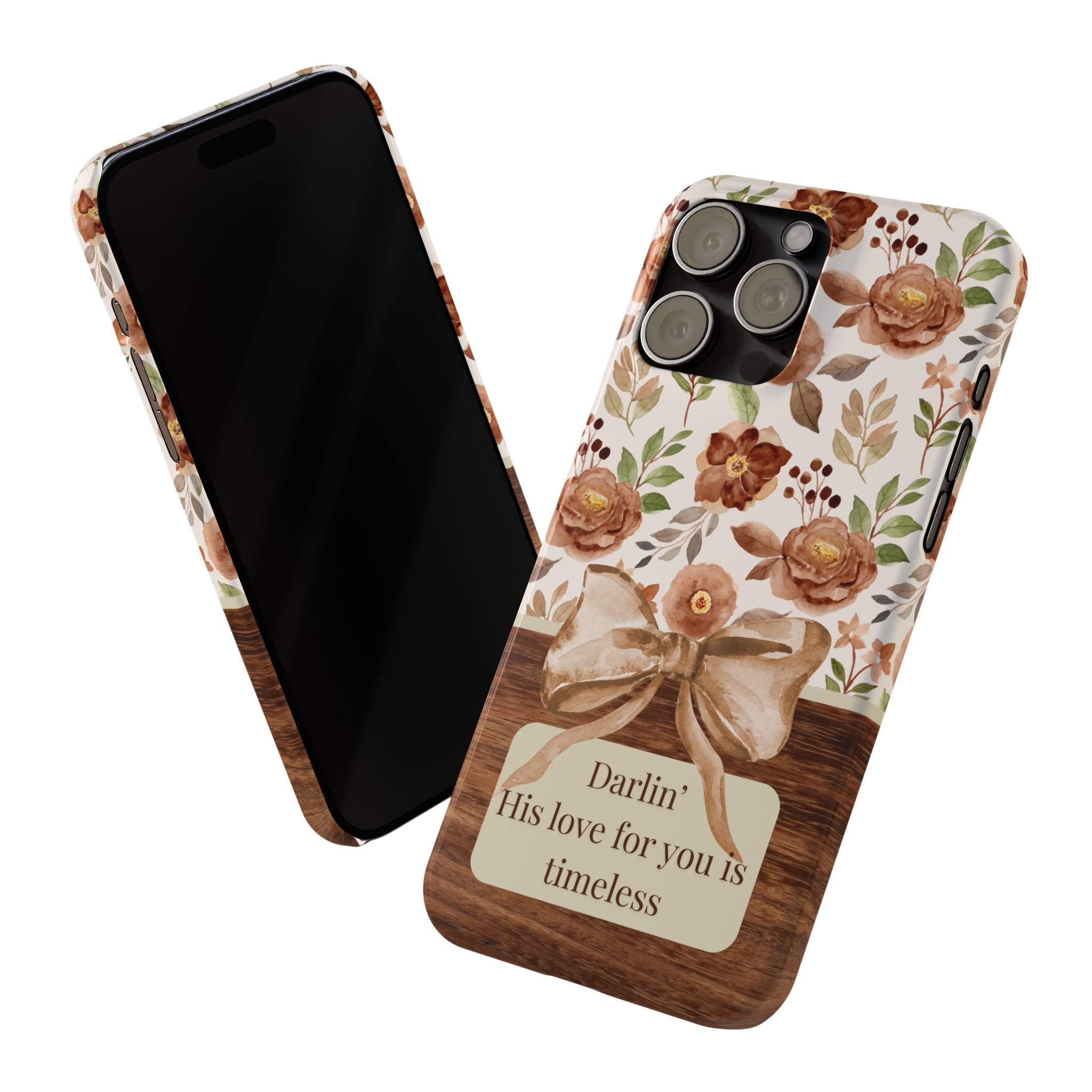 Darlin His Love For You Is Timeless iPhone Case