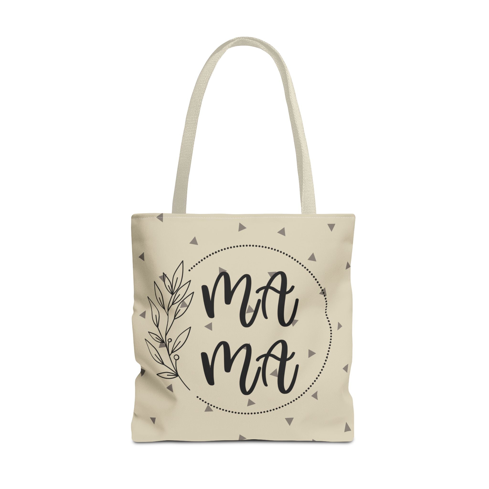 MAMA Beige Tote Bag