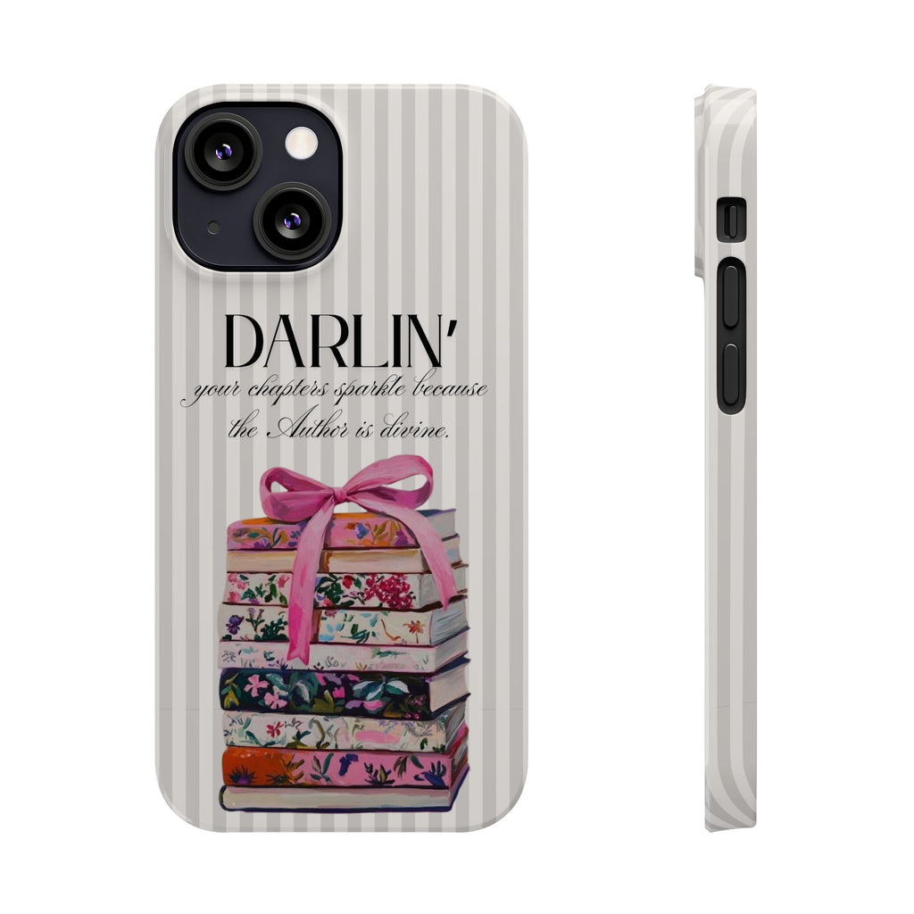 Darlin’ The Author Is Devine iPhone Case
