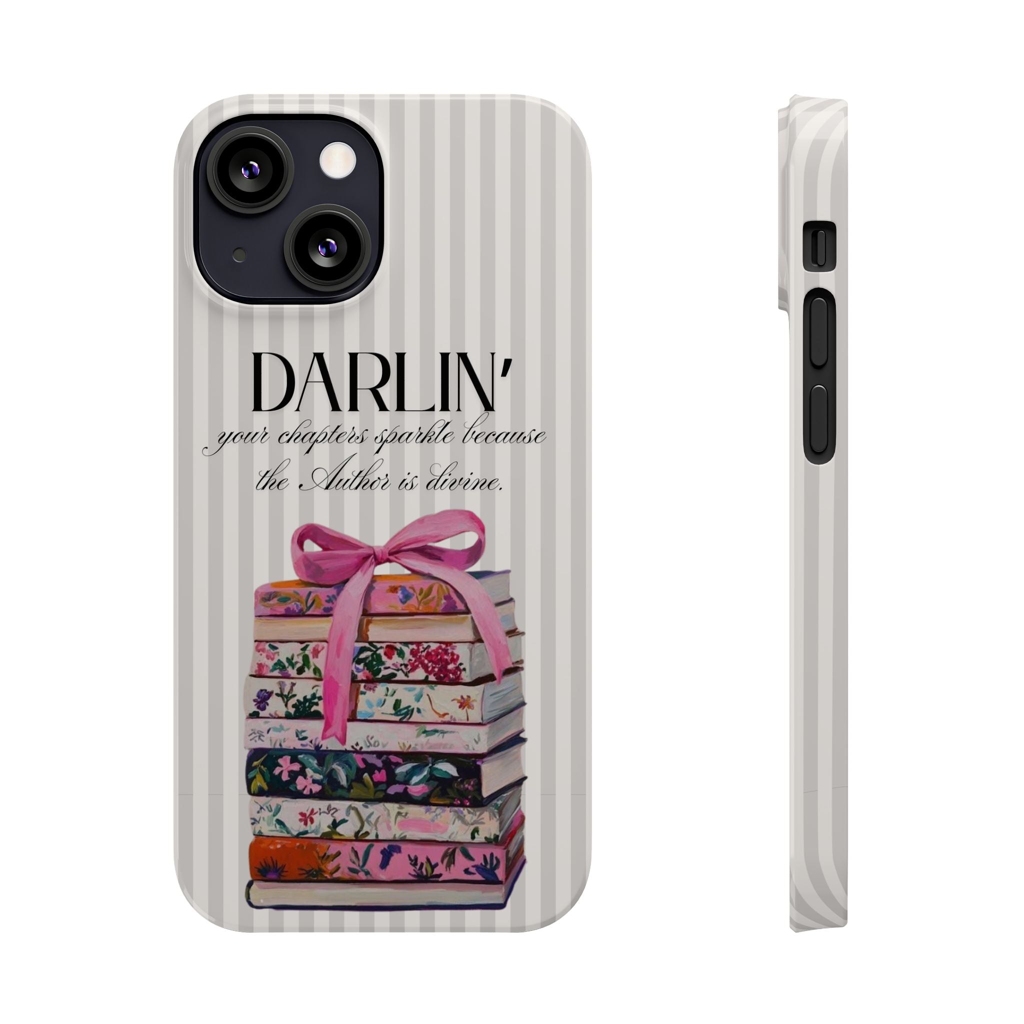 Darlin’ The Author Is Devine iPhone Case