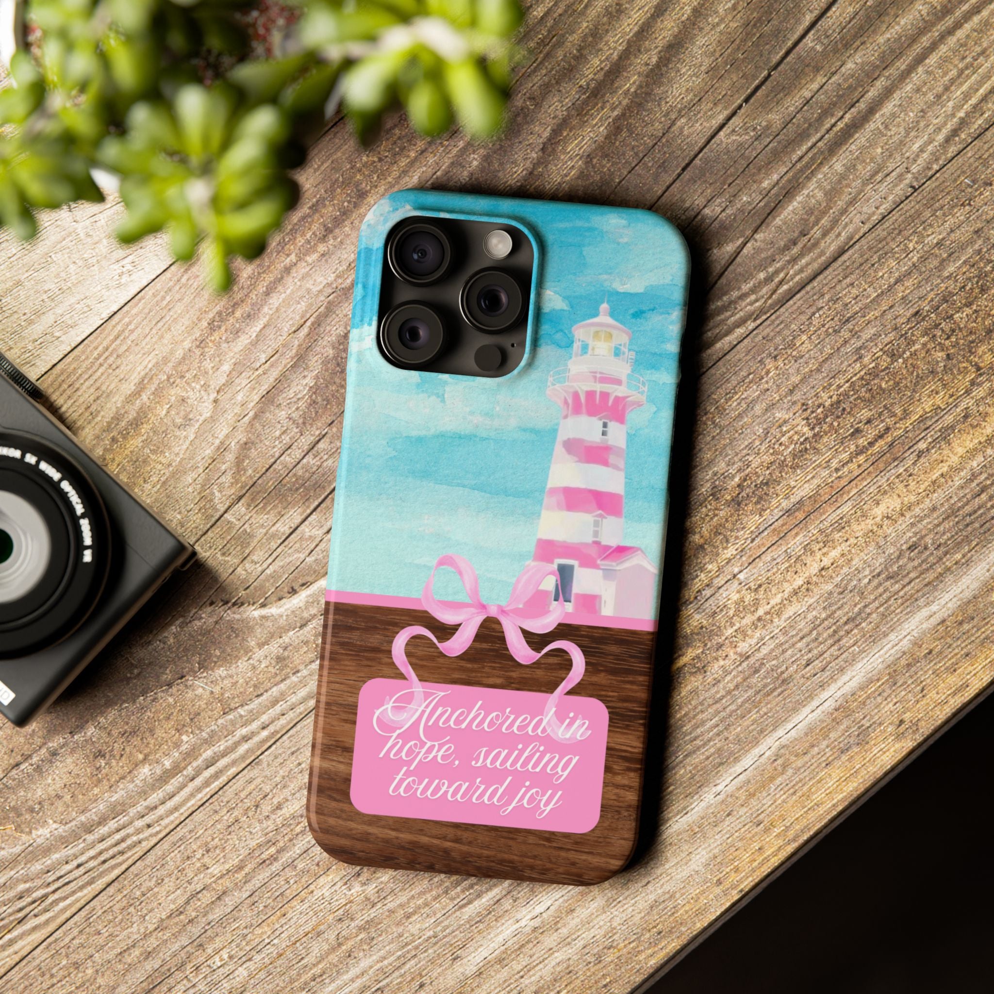 Anchored In Hope iPhone Case