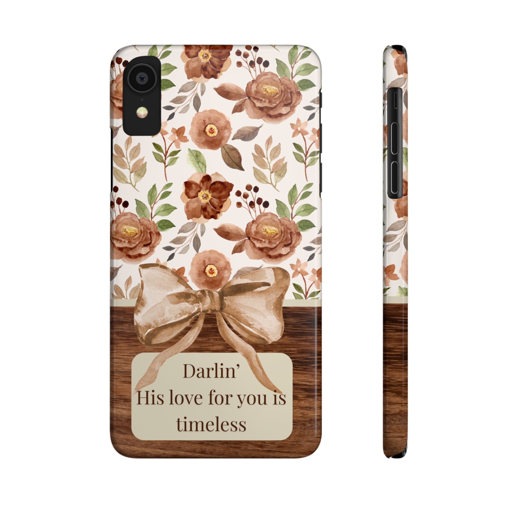 Darlin His Love For You Is Timeless iPhone Case