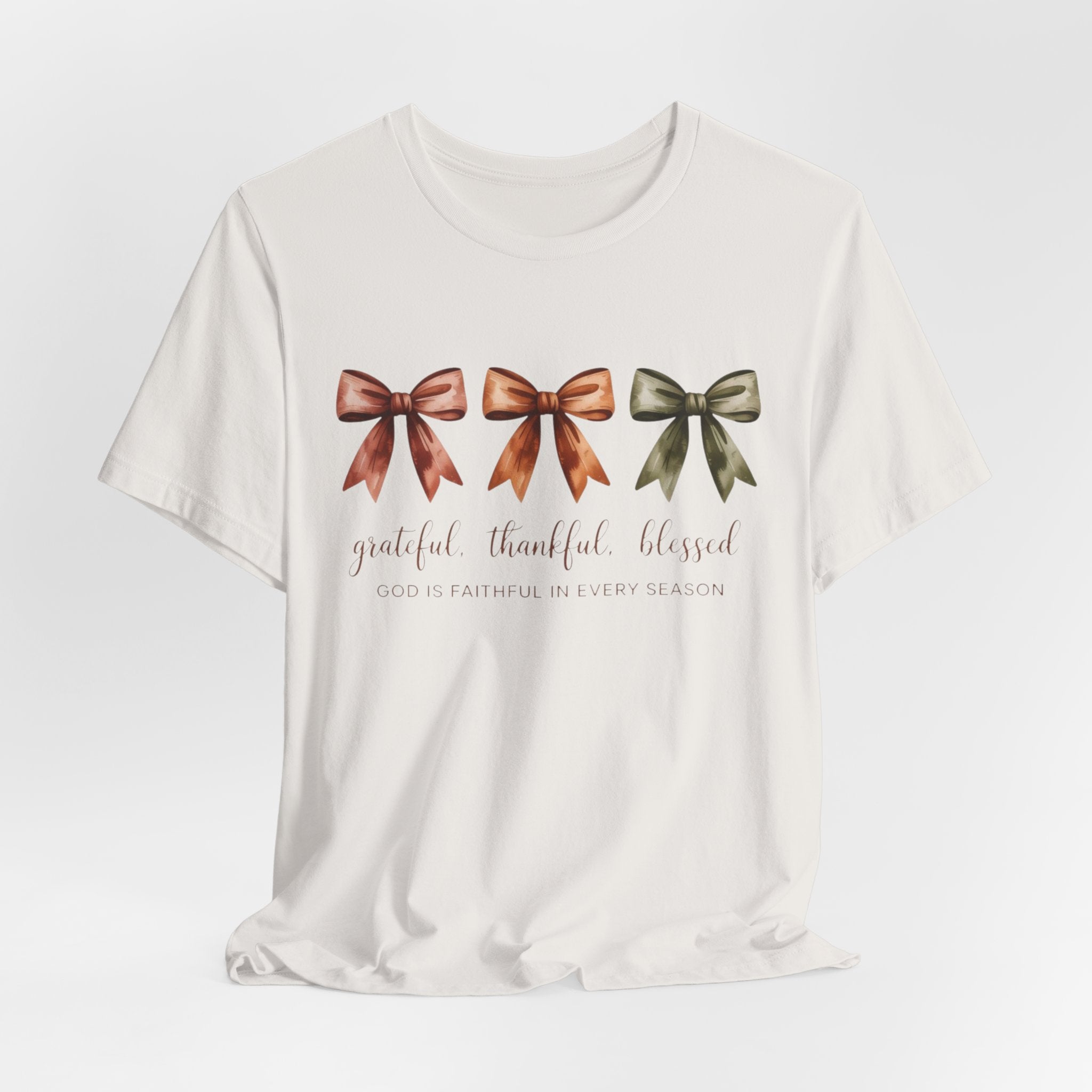 Grateful, Thankful, & Blessed Tee