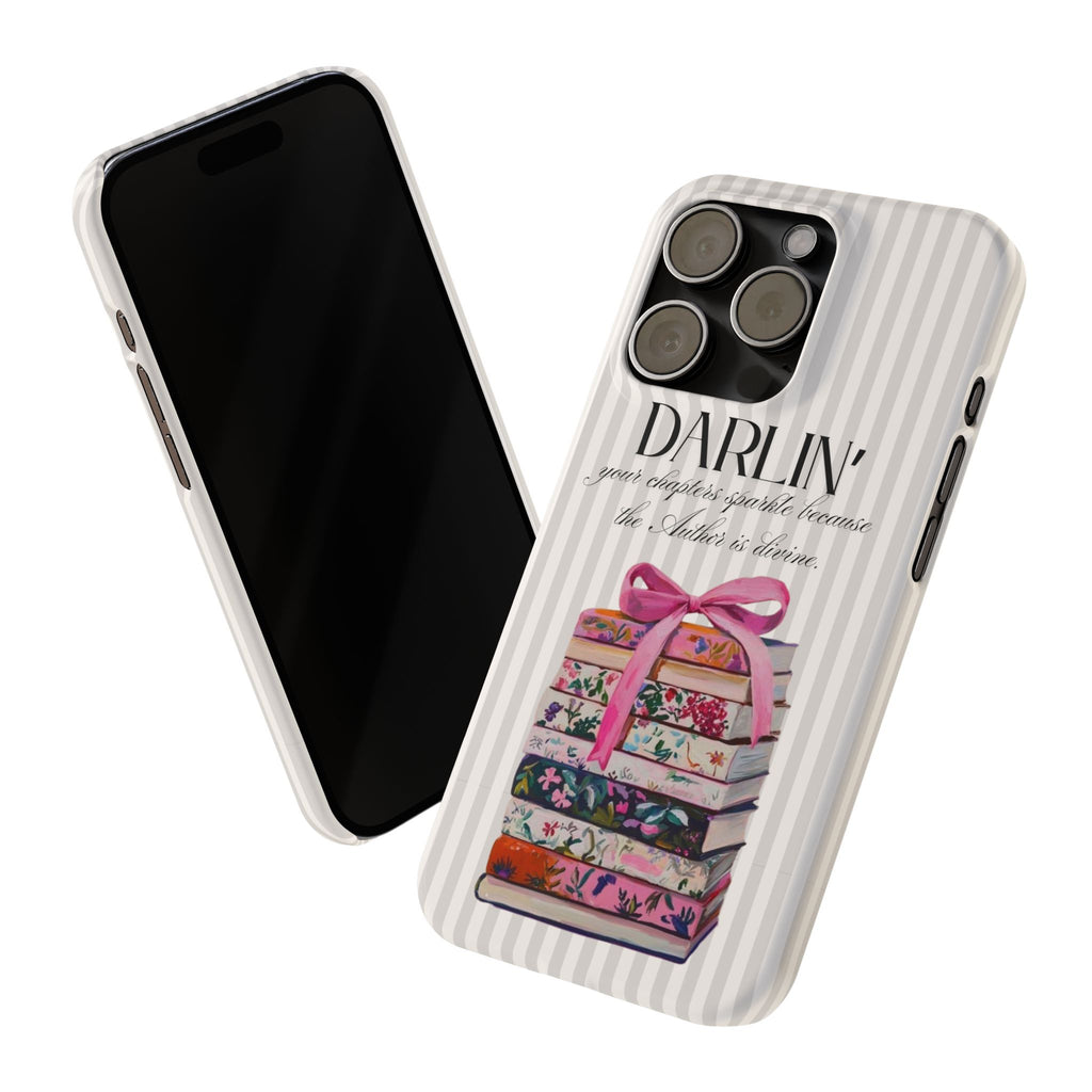 Darlin’ The Author Is Devine iPhone Case