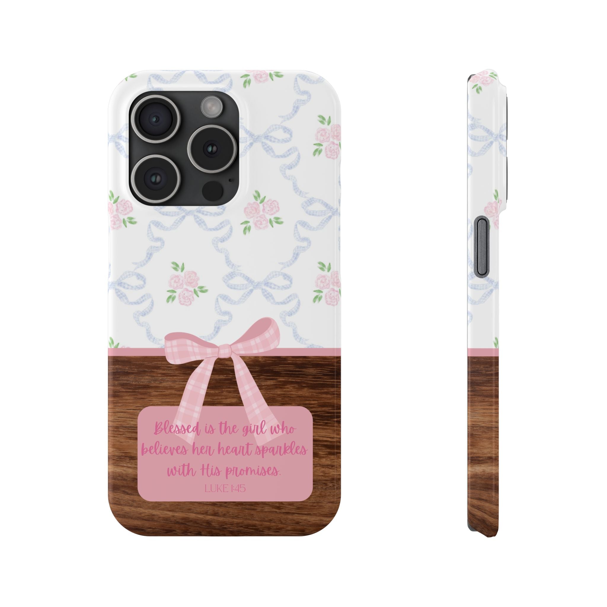 Blessed Is The Girl iPhone Case
