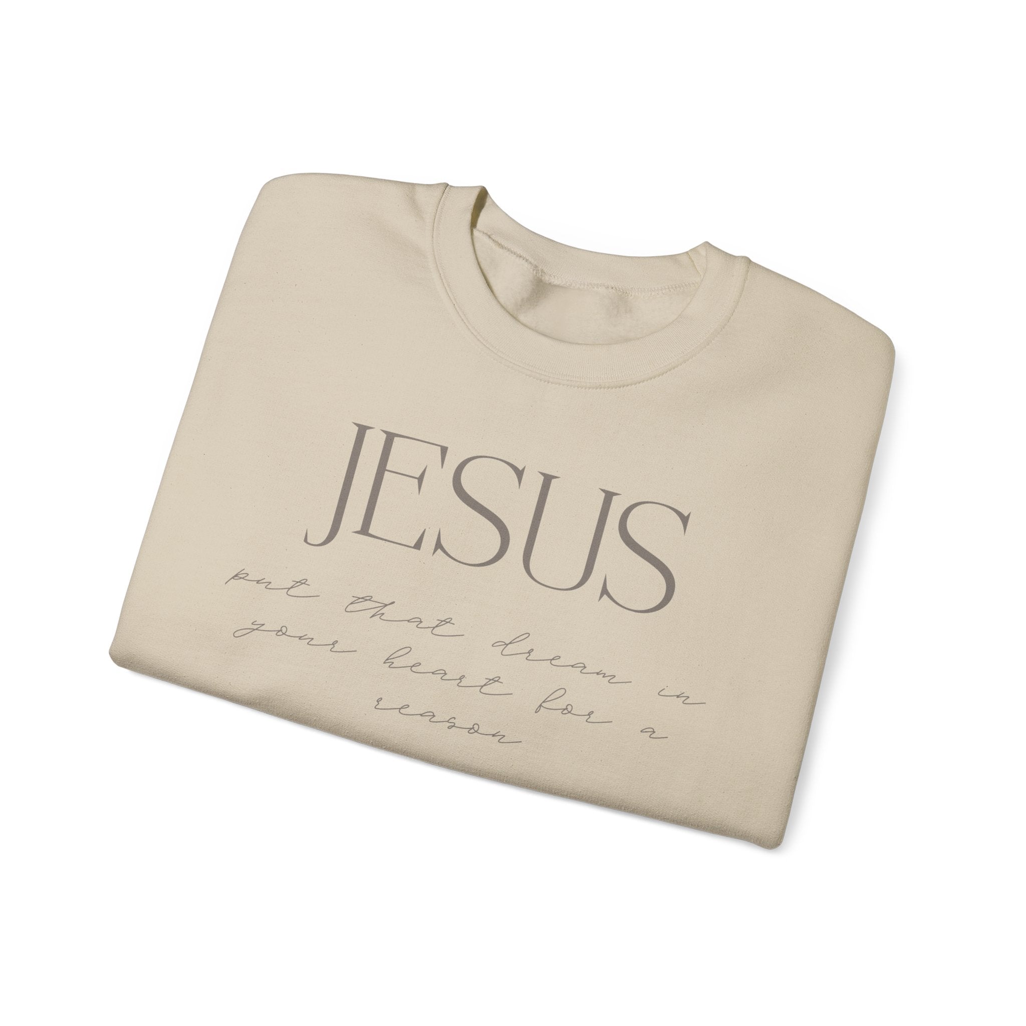Jesus And Dreams Cozy Sweatshirt