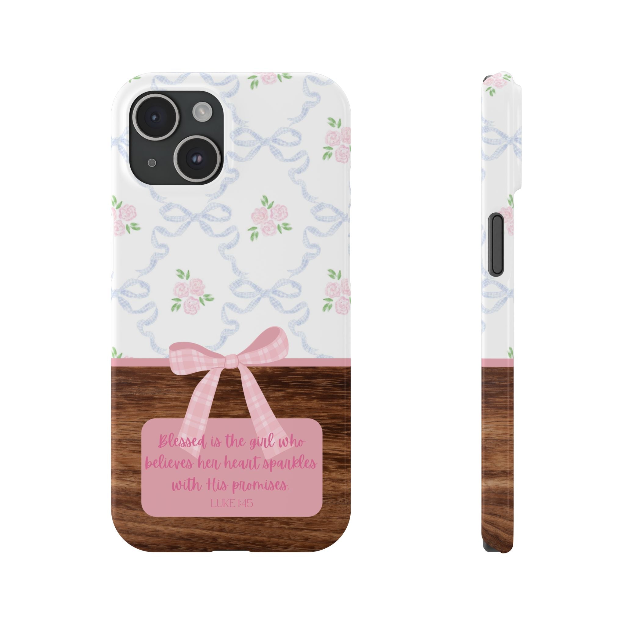 Blessed Is The Girl iPhone Case