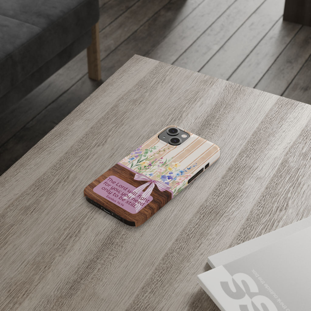 Be Still iPhone Case