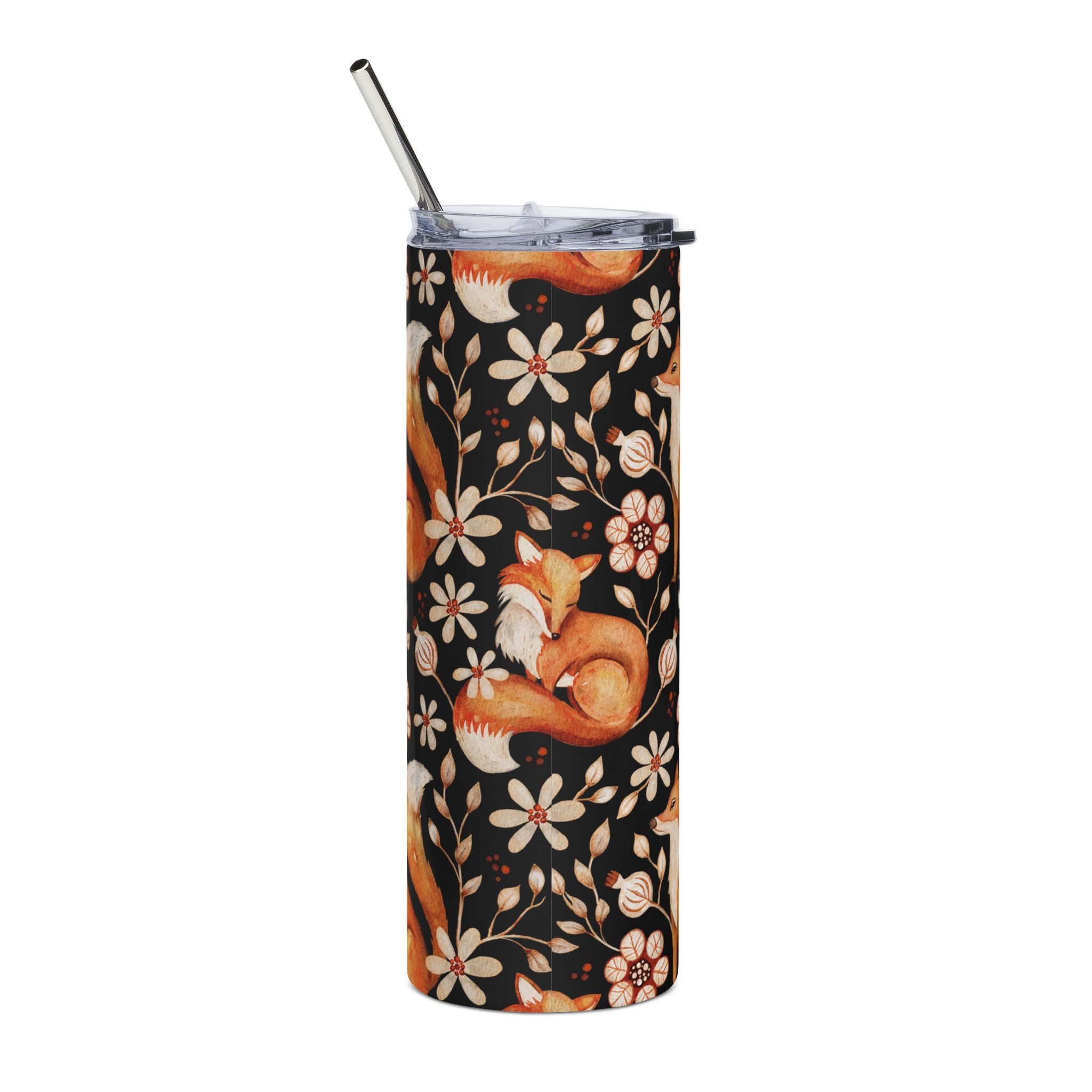 Foxy Petals 20oz Tumbler