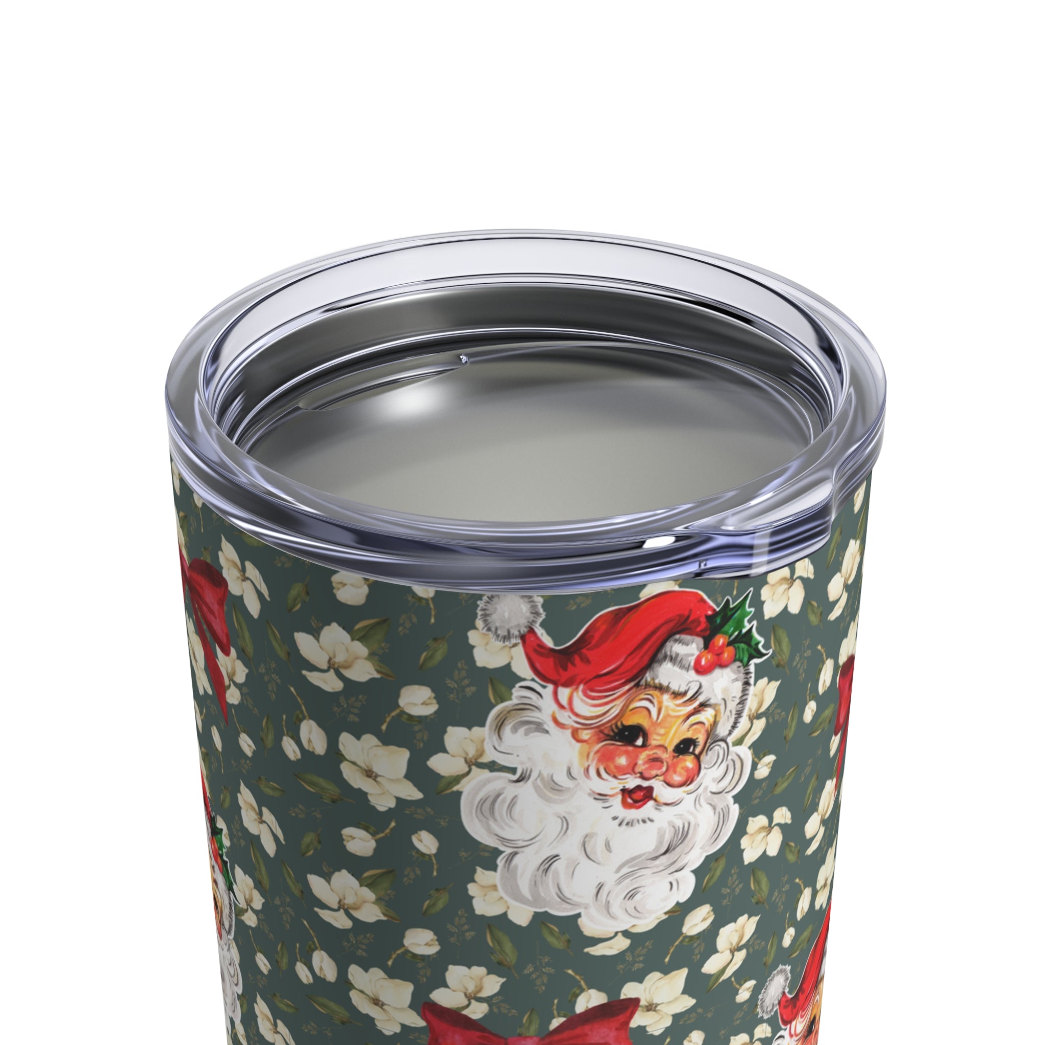 Santa & Bows Mini Tumbler