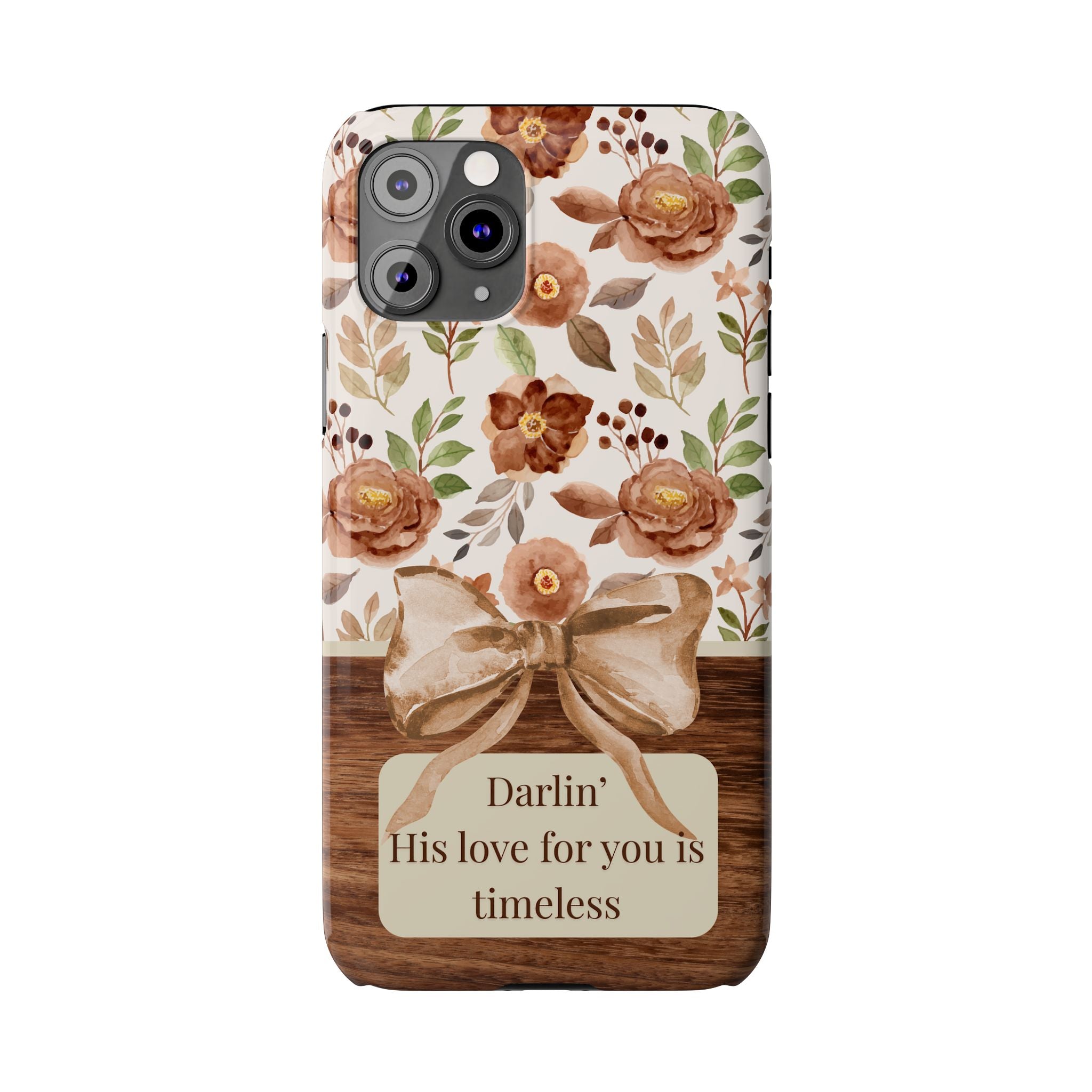 Darlin His Love For You Is Timeless iPhone Case