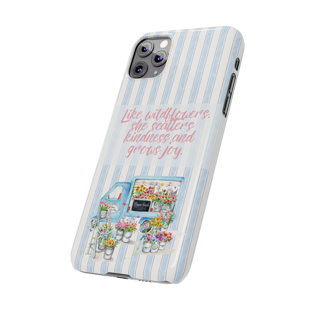 She’s Like Wildflowers iPhone Case